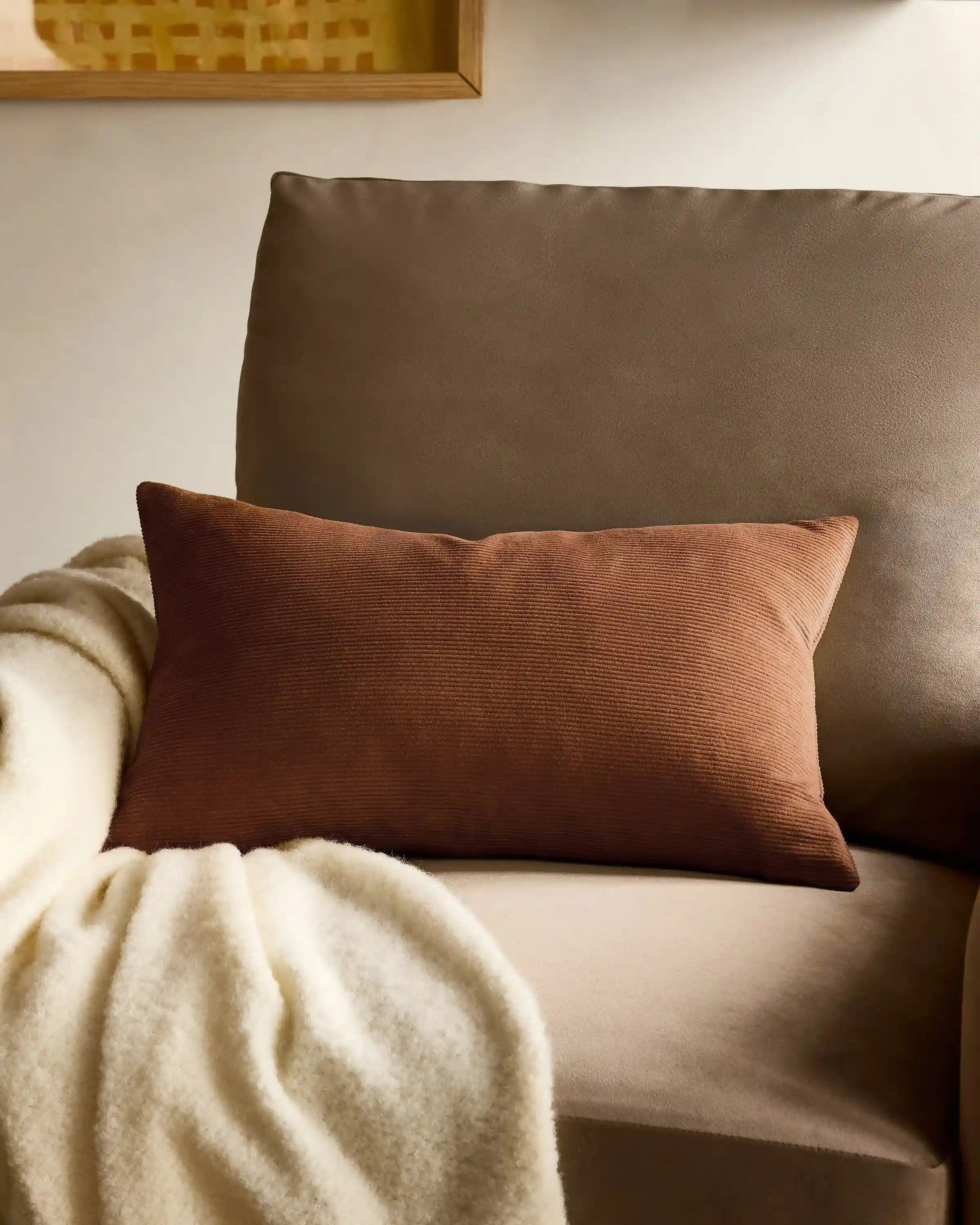 Corduroy Cotton Velvet Pillow Cover (Set of 2)