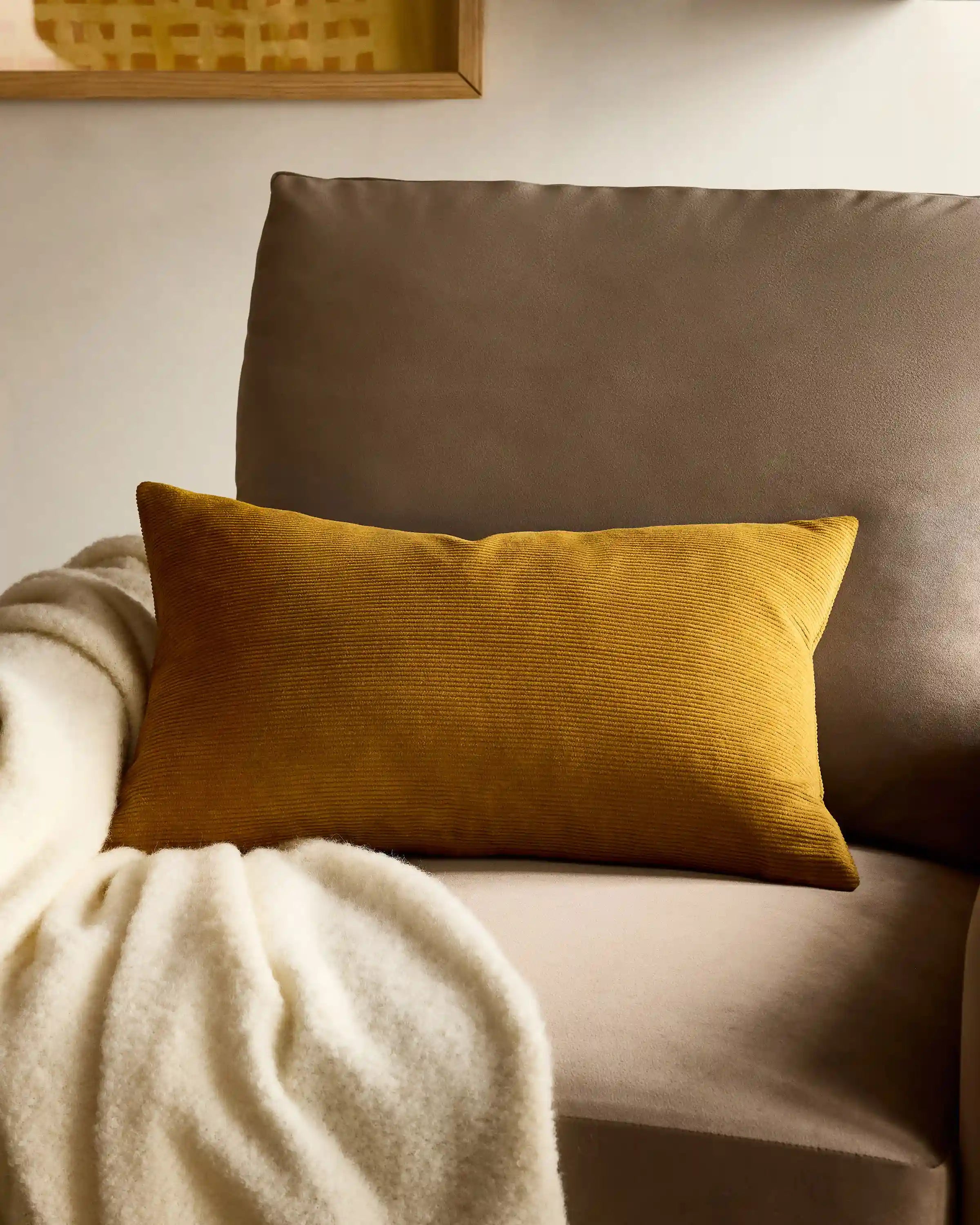 Corduroy Cotton Velvet Pillow Cover (Set of 2)
