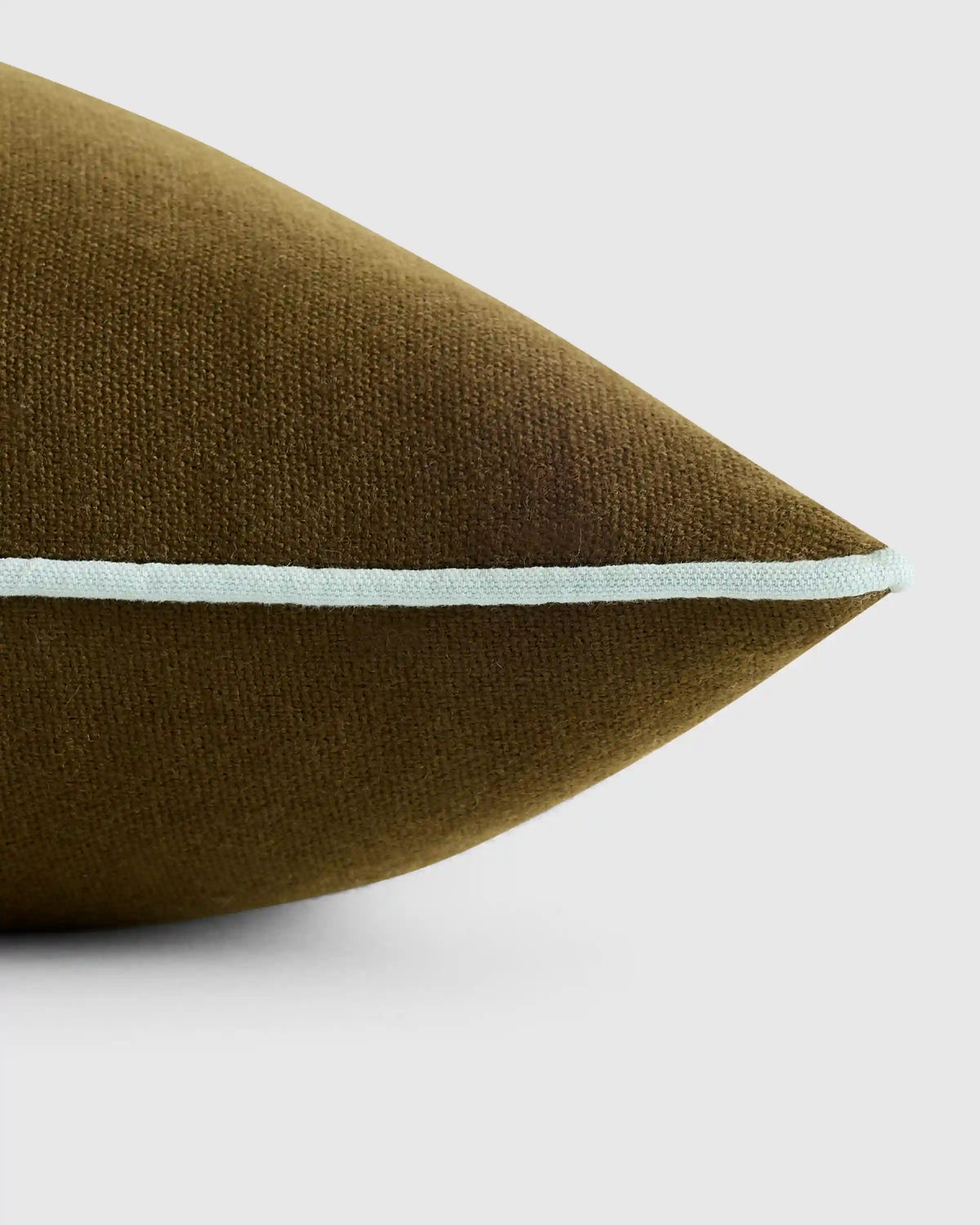 Contrast Piped Wool Pillow Cover (Set of 2)