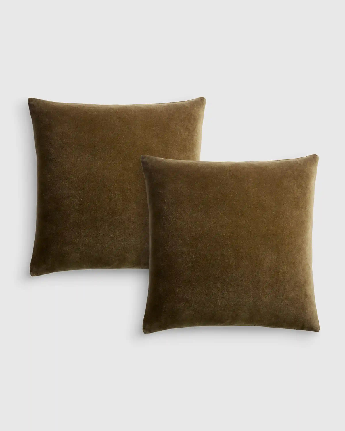 Classic Cotton Velvet Pillow Cover (Set of 2)
