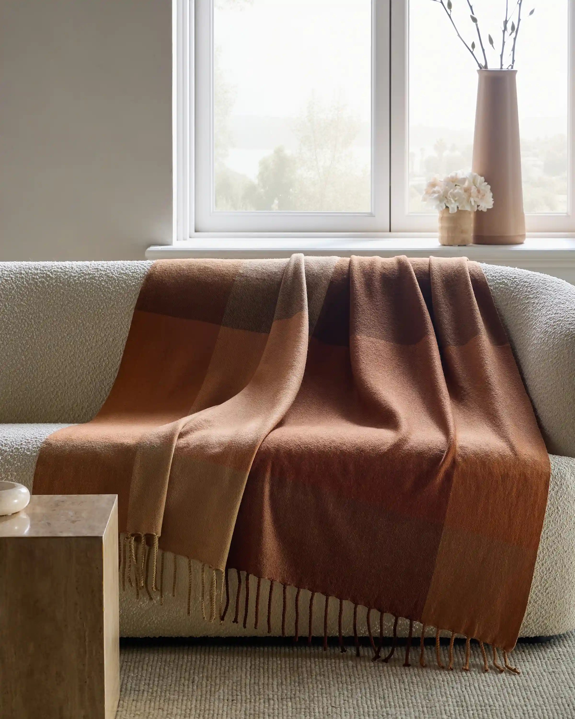 Lambswool Throw Blanket
