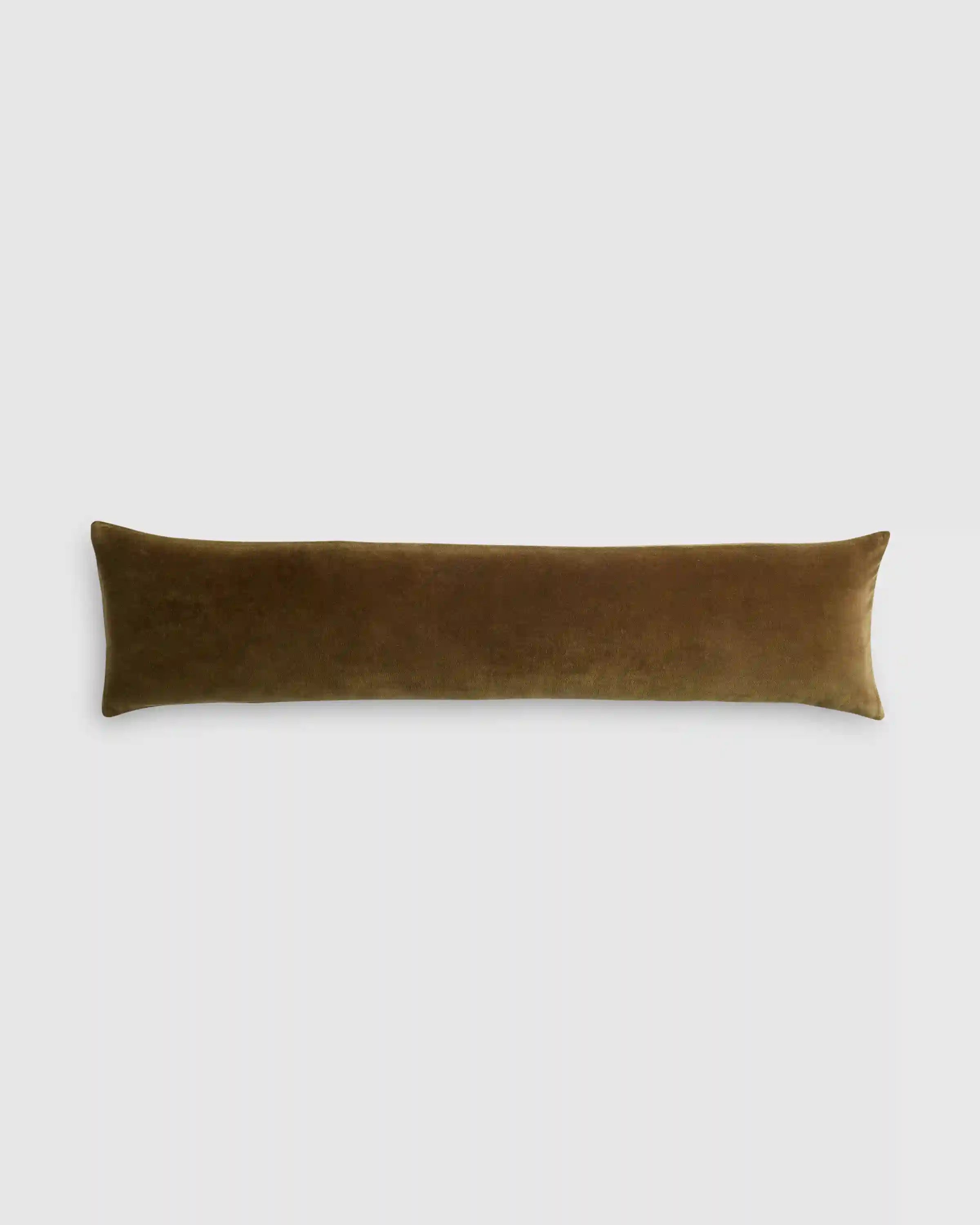 Cotton Velvet Oversized Lumbar Pillow Cover