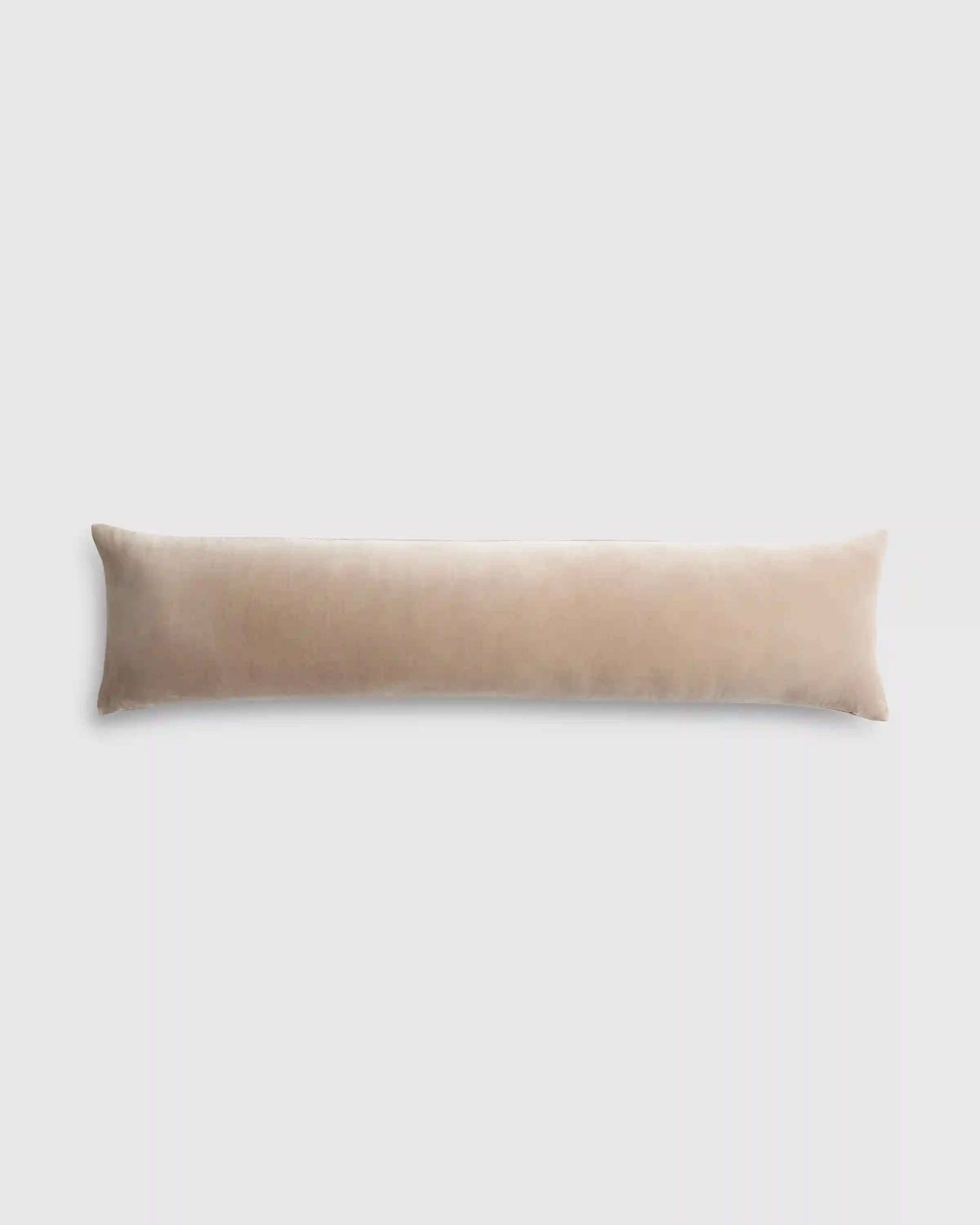 Cotton Velvet Oversized Lumbar Pillow Cover