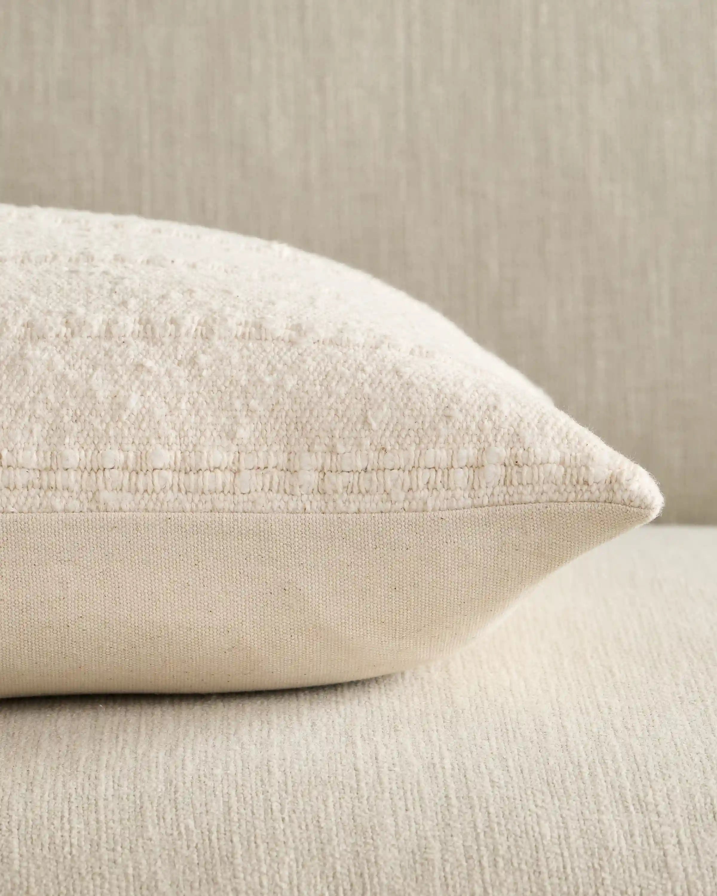 Textured Striped Cotton Pillow Cover (Set of 2)