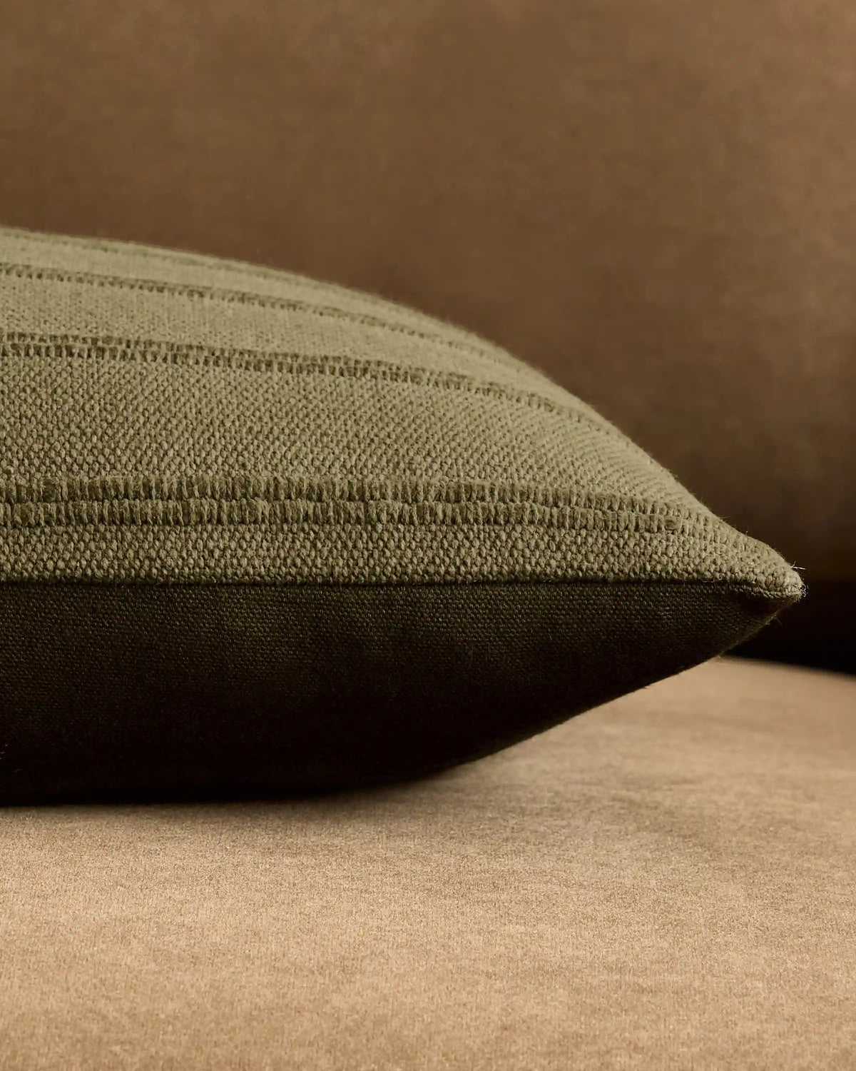 Textured Striped Cotton Pillow Cover (Set of 2)