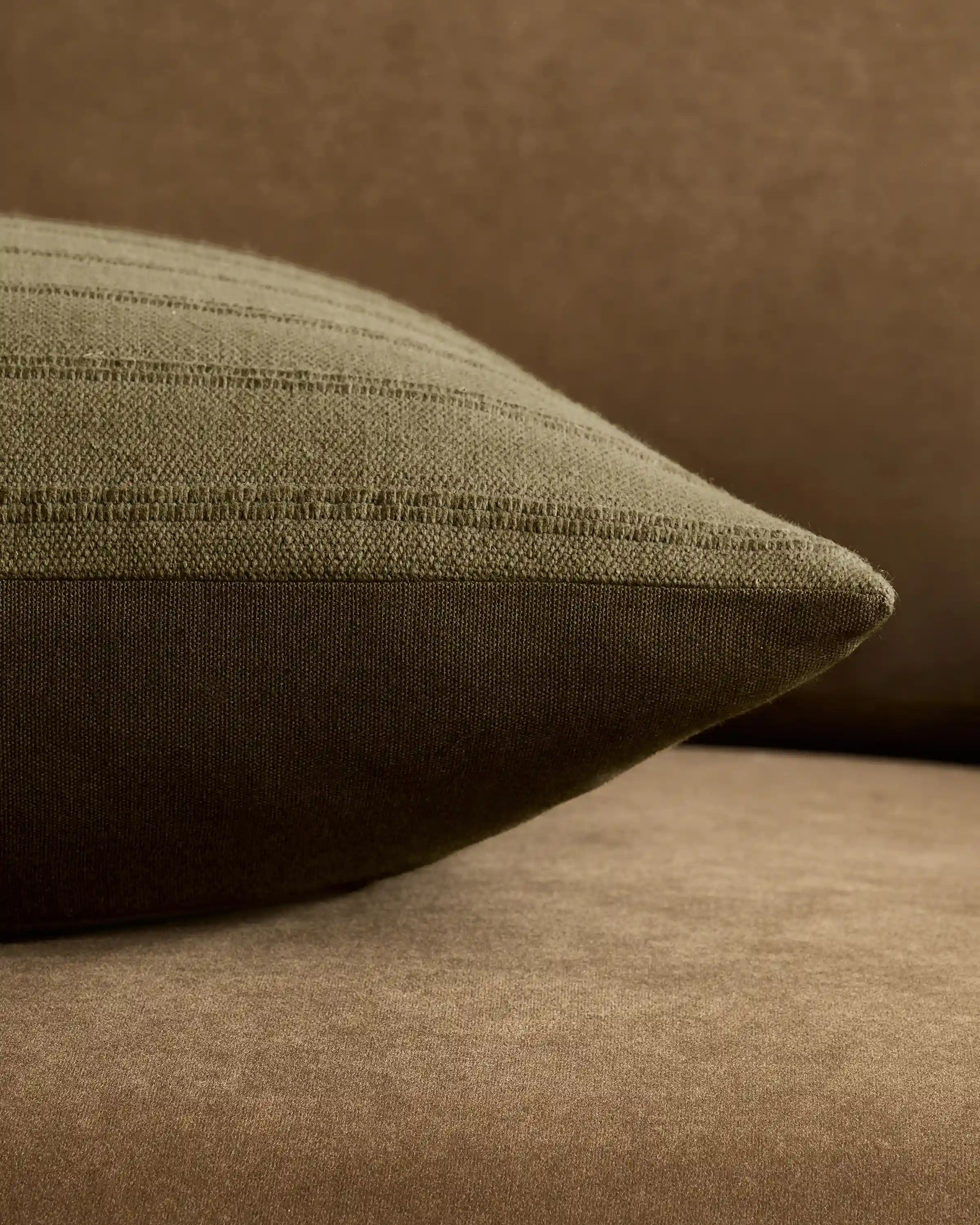 Textured Striped Cotton Pillow Cover (Set of 2)