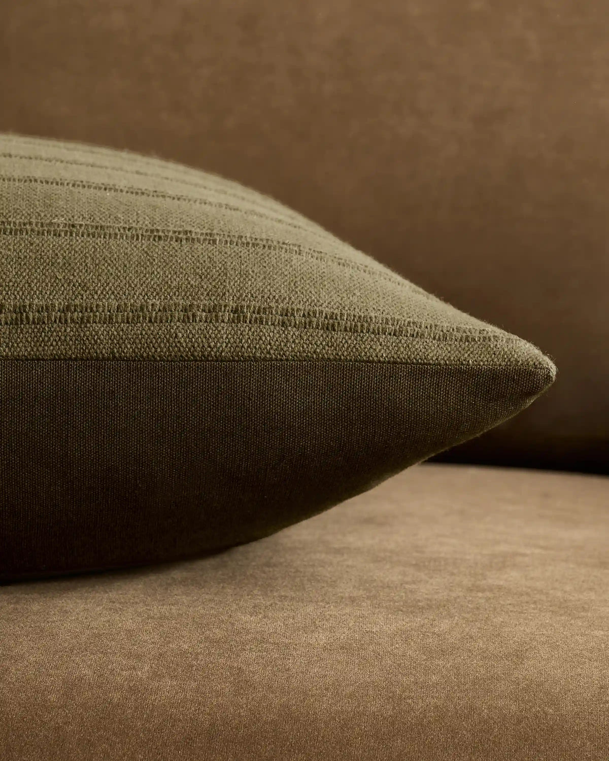 Textured Striped Cotton Pillow Cover (Set of 2)