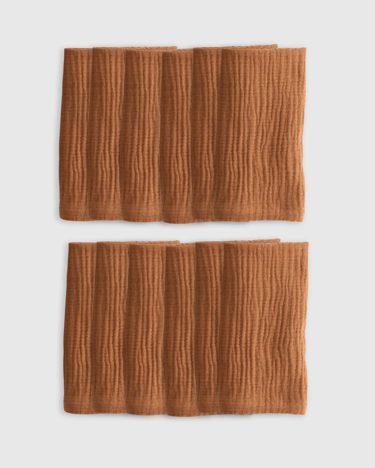Organic Cotton Gauze Napkins, Set of 12