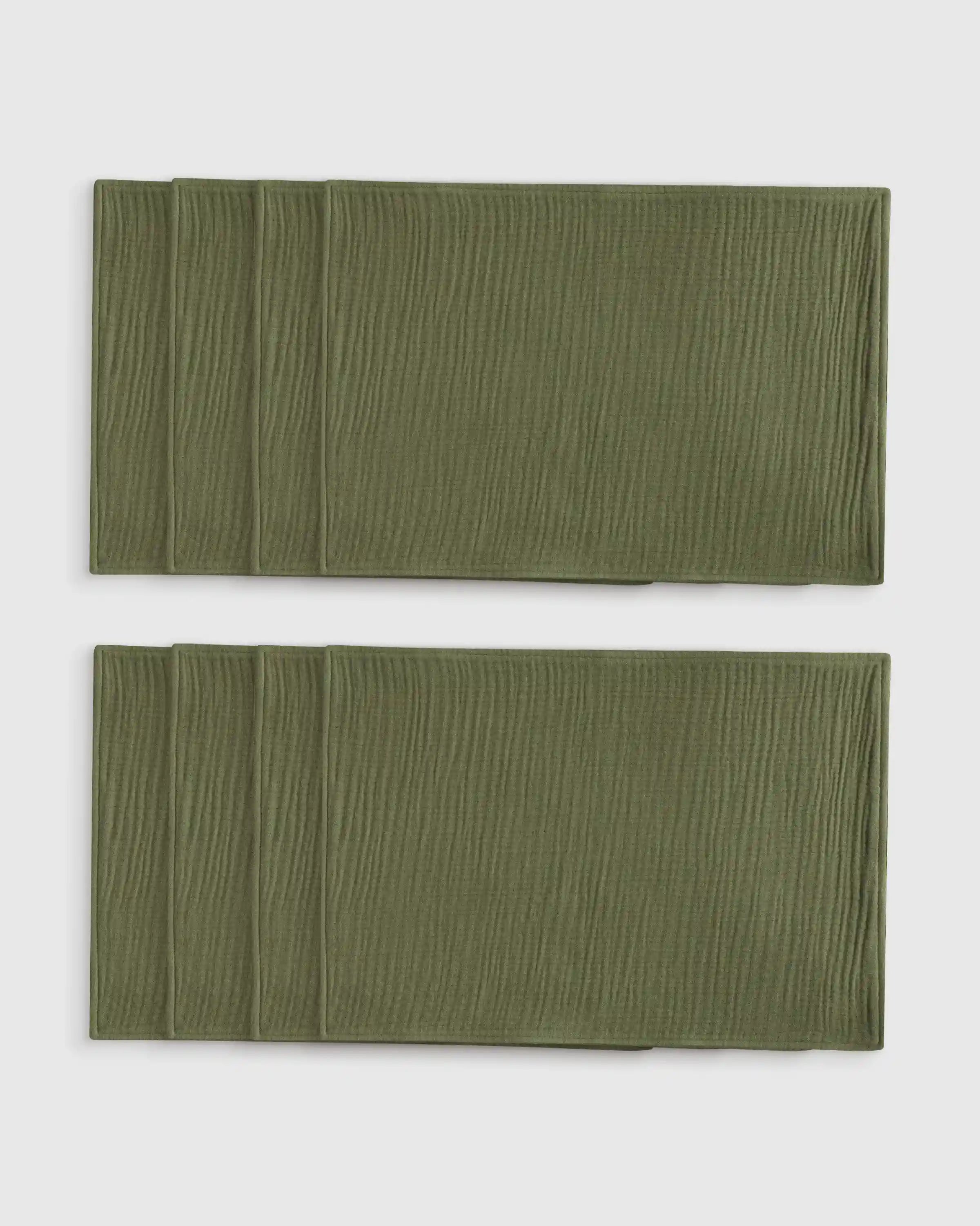 Organic Cotton Gauze Placemats (Set of 8)