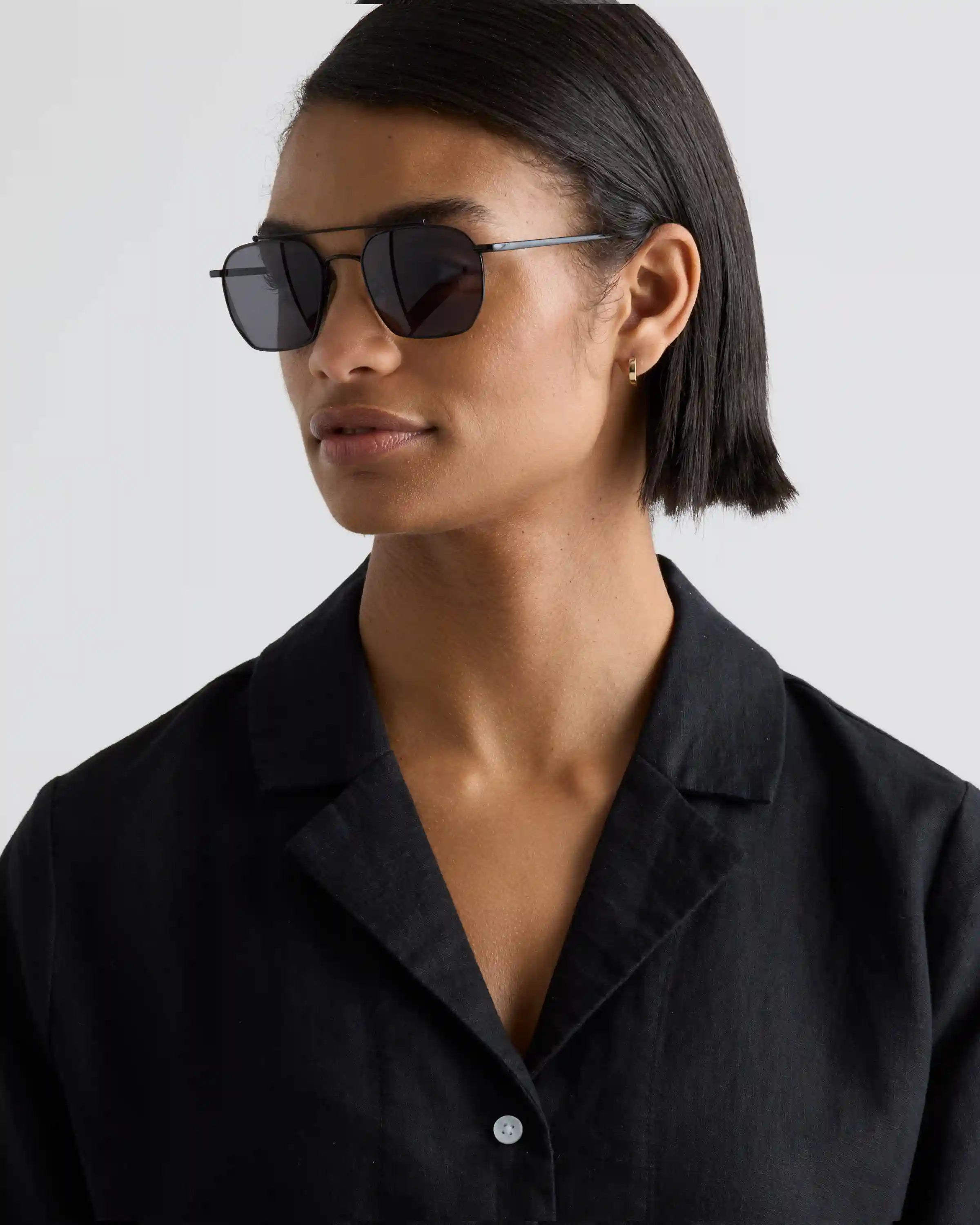 Baja Polarized Stainless Steel Sunglasses