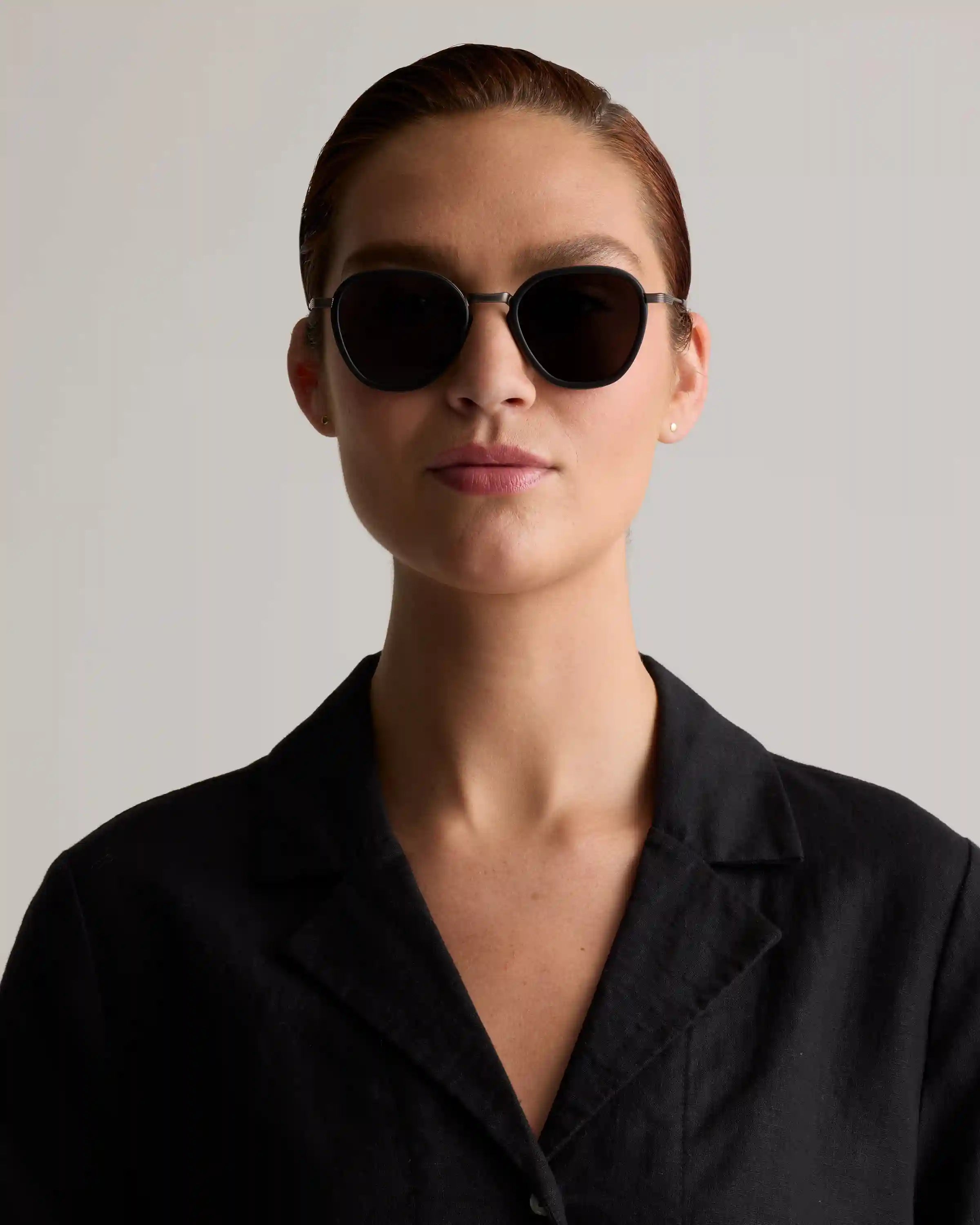 Madrid Polarized Stainless Steel Sunglasses