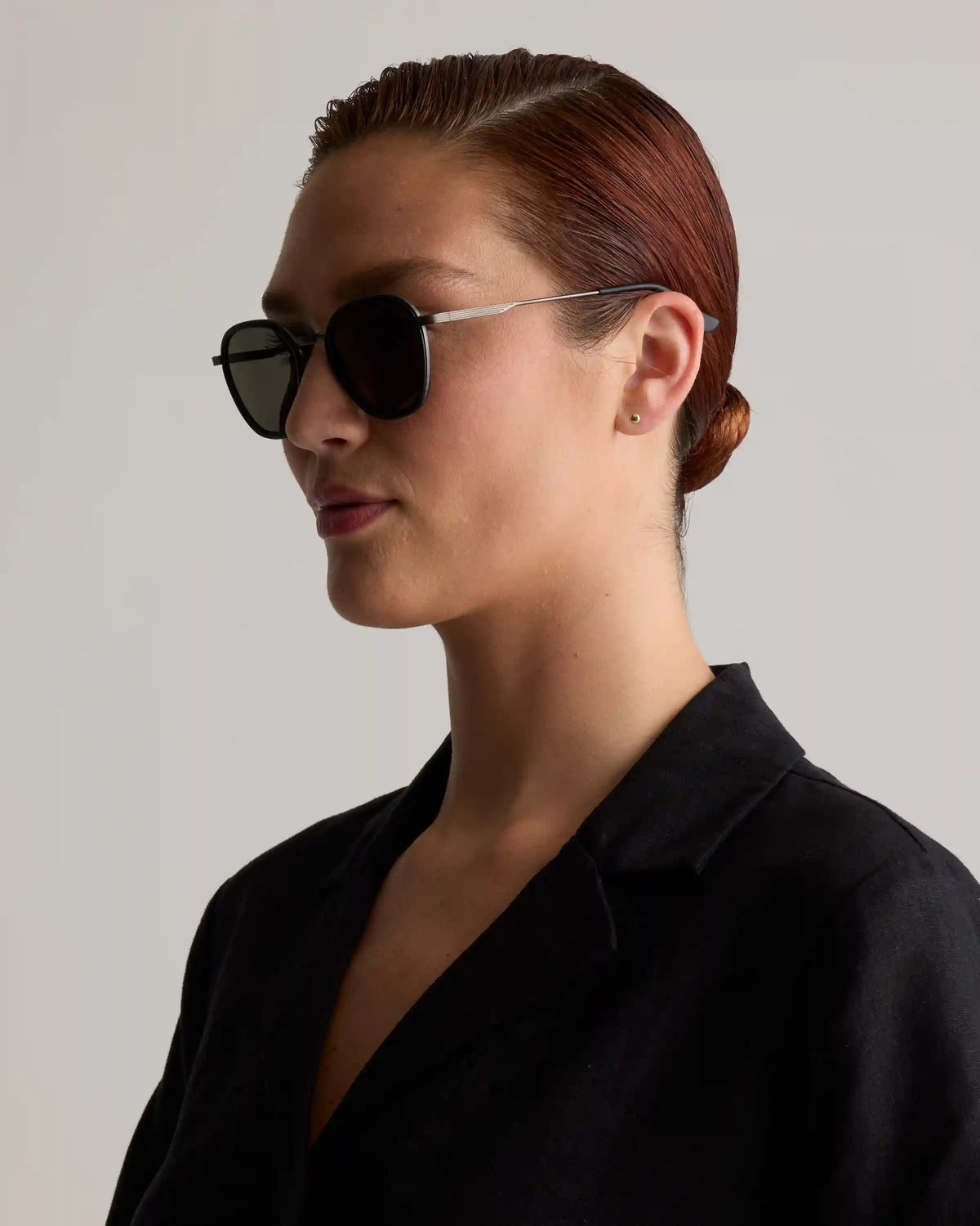 Madrid Polarized Stainless Steel Sunglasses
