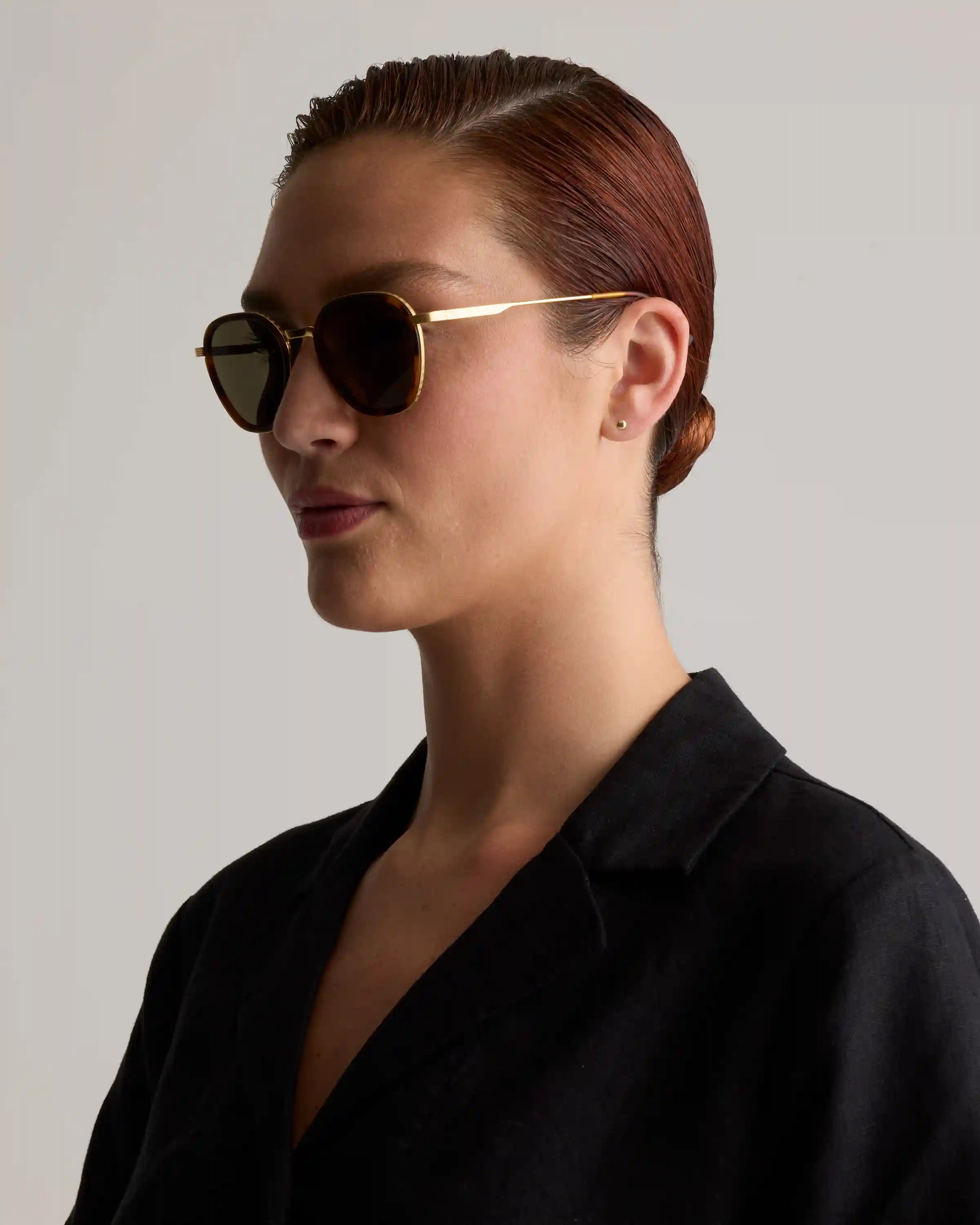 Madrid Polarized Stainless Steel Sunglasses