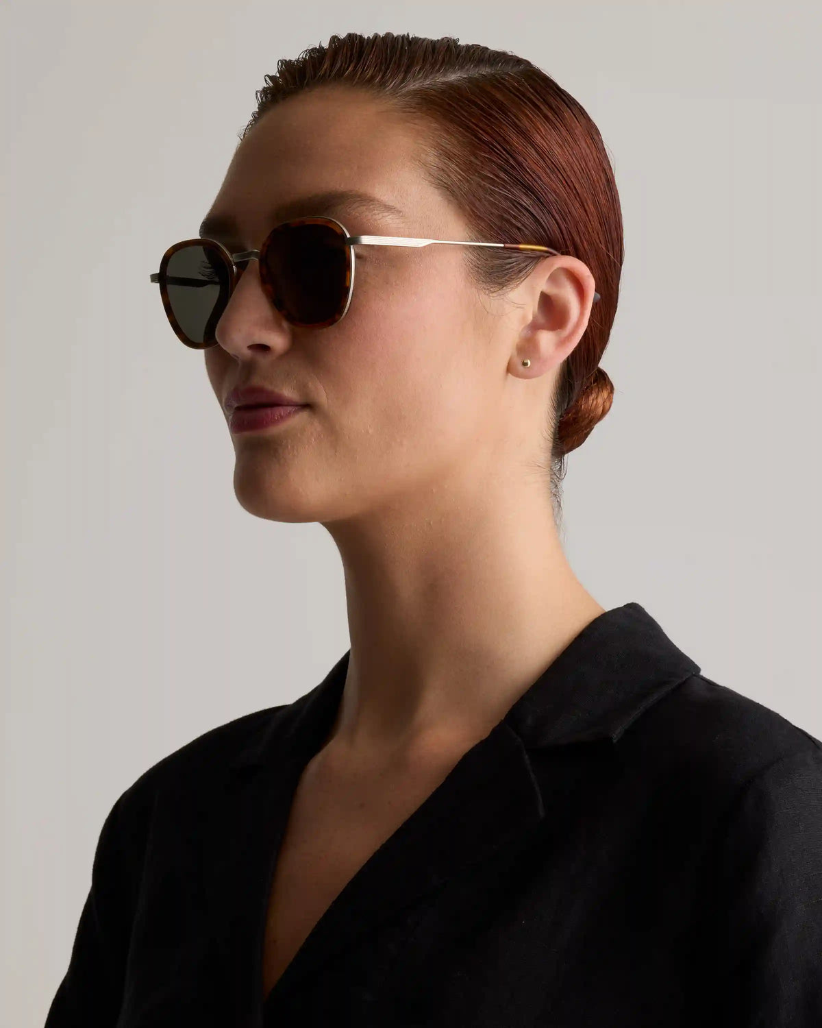Madrid Polarized Stainless Steel Sunglasses