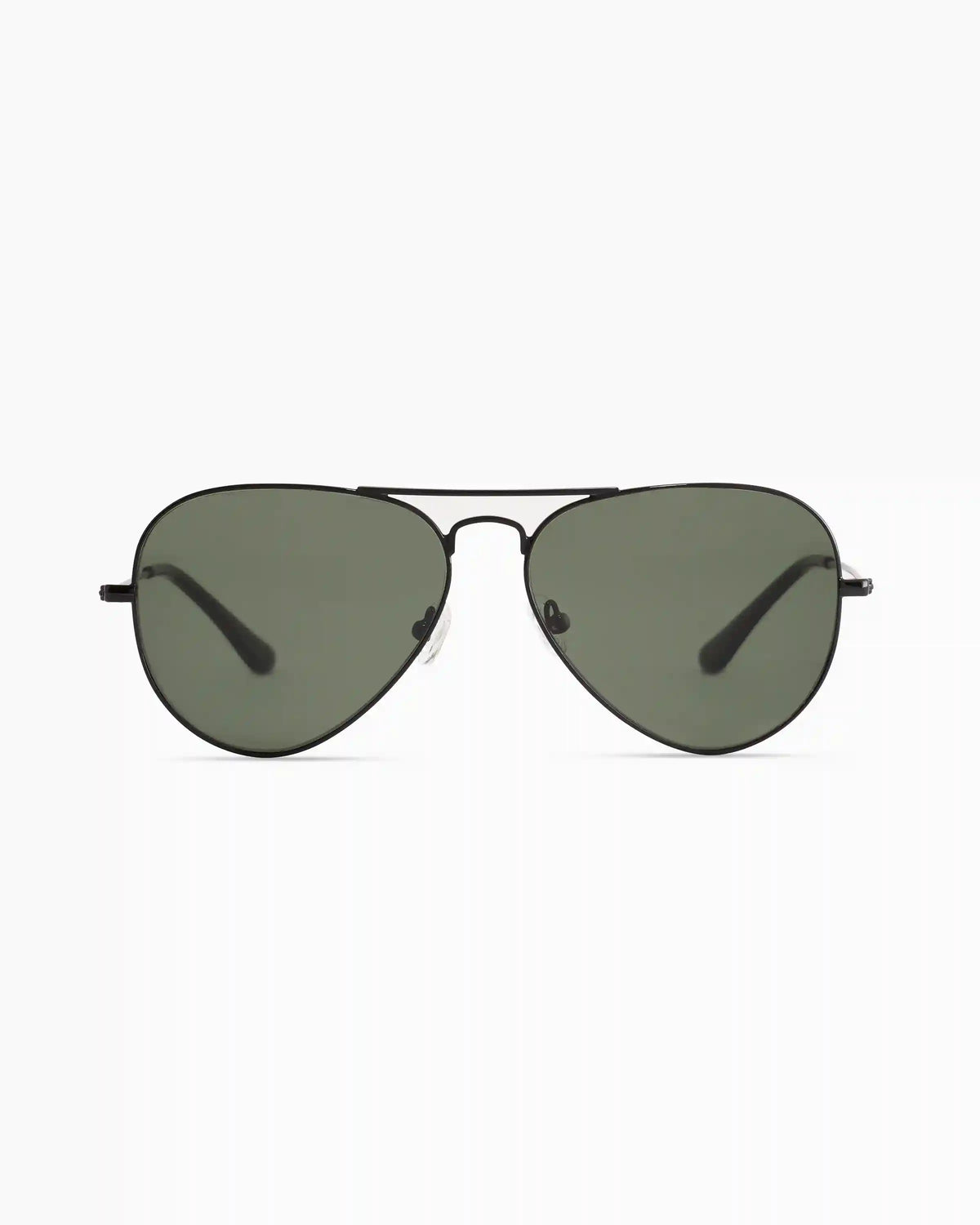 Halston Polarized Stainless Steel Aviator Sunglasses