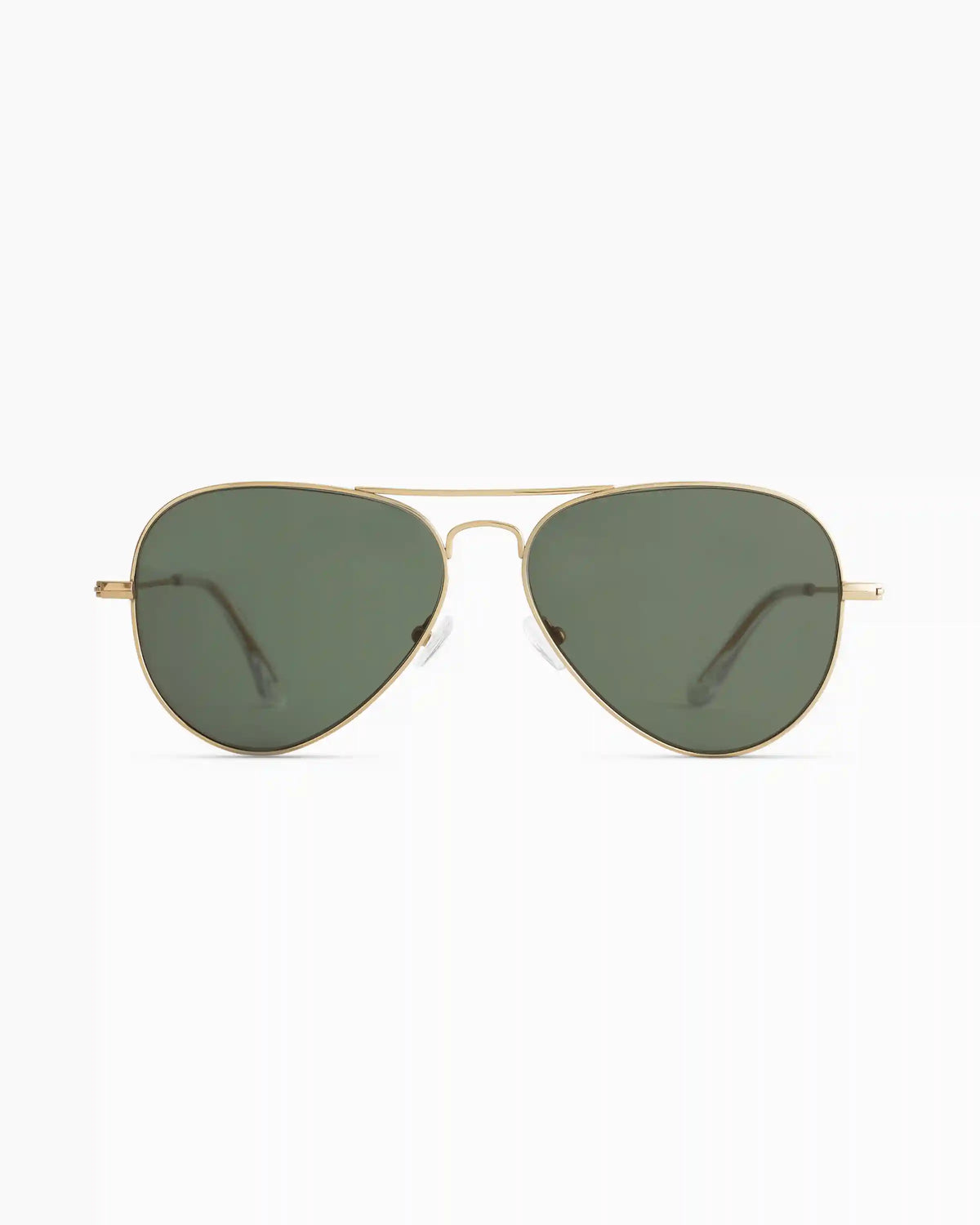 Halston Polarized Stainless Steel Aviator Sunglasses