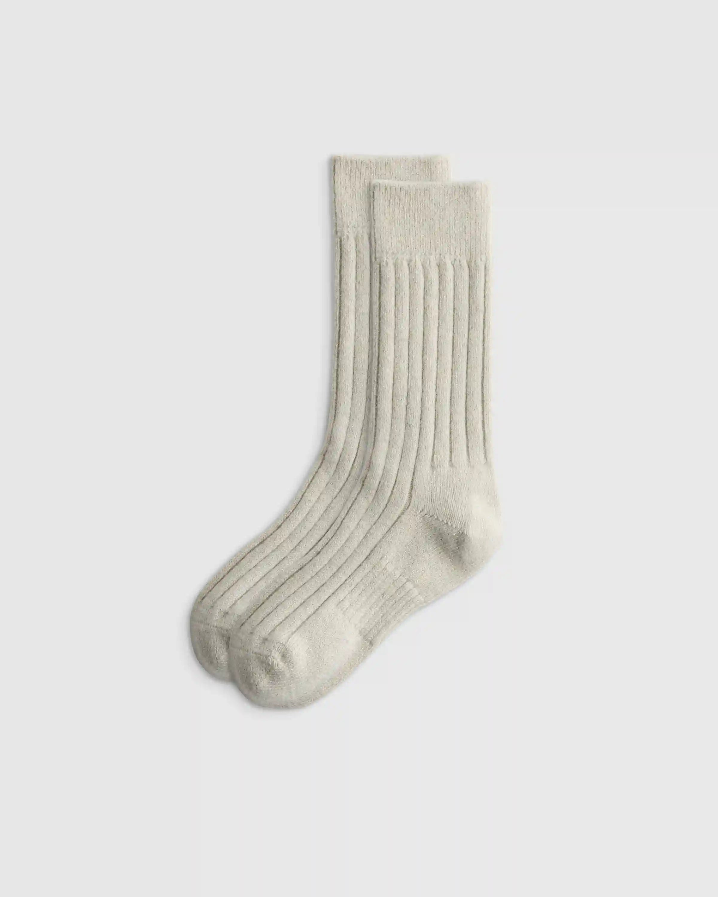 Merino Cashmere Blend Ribbed Crew Sock (3-Pack)