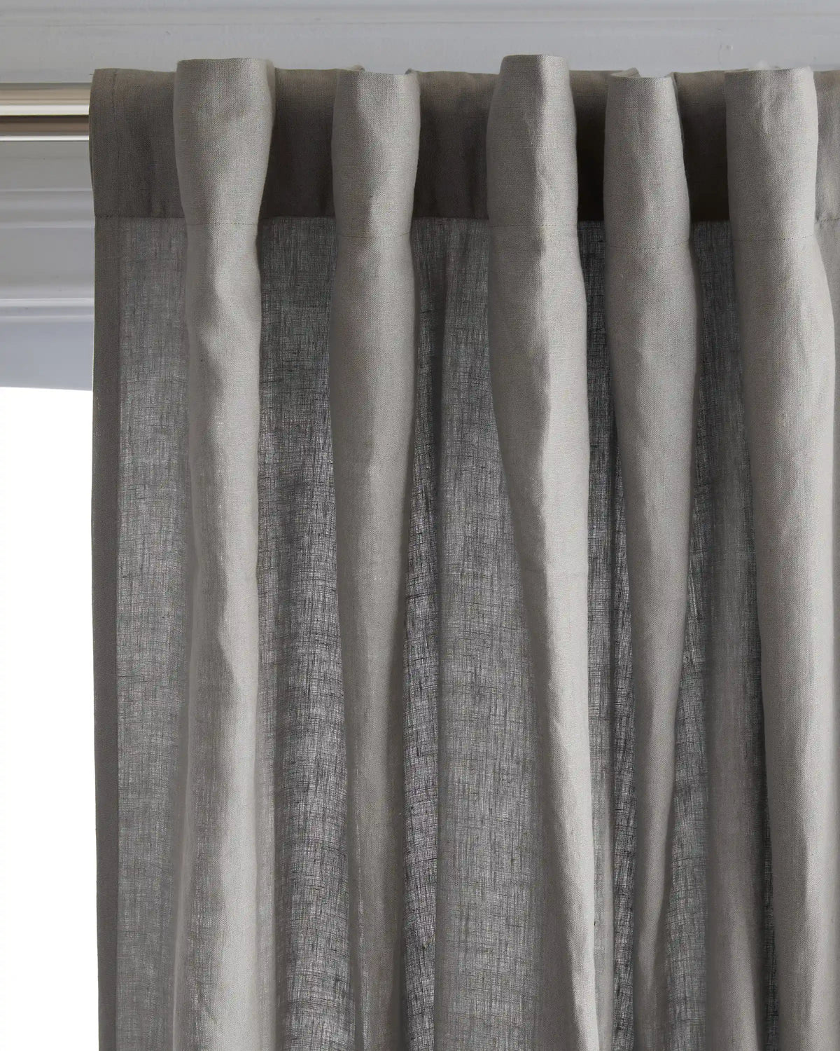 European Linen Curtain - Single Panel