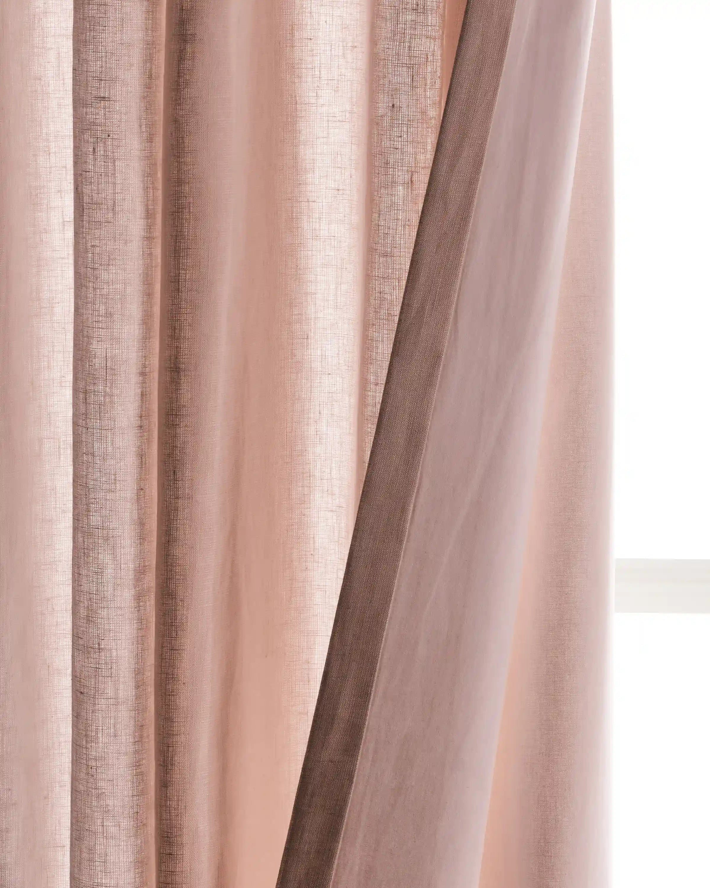 European Linen Curtain - Single Panel