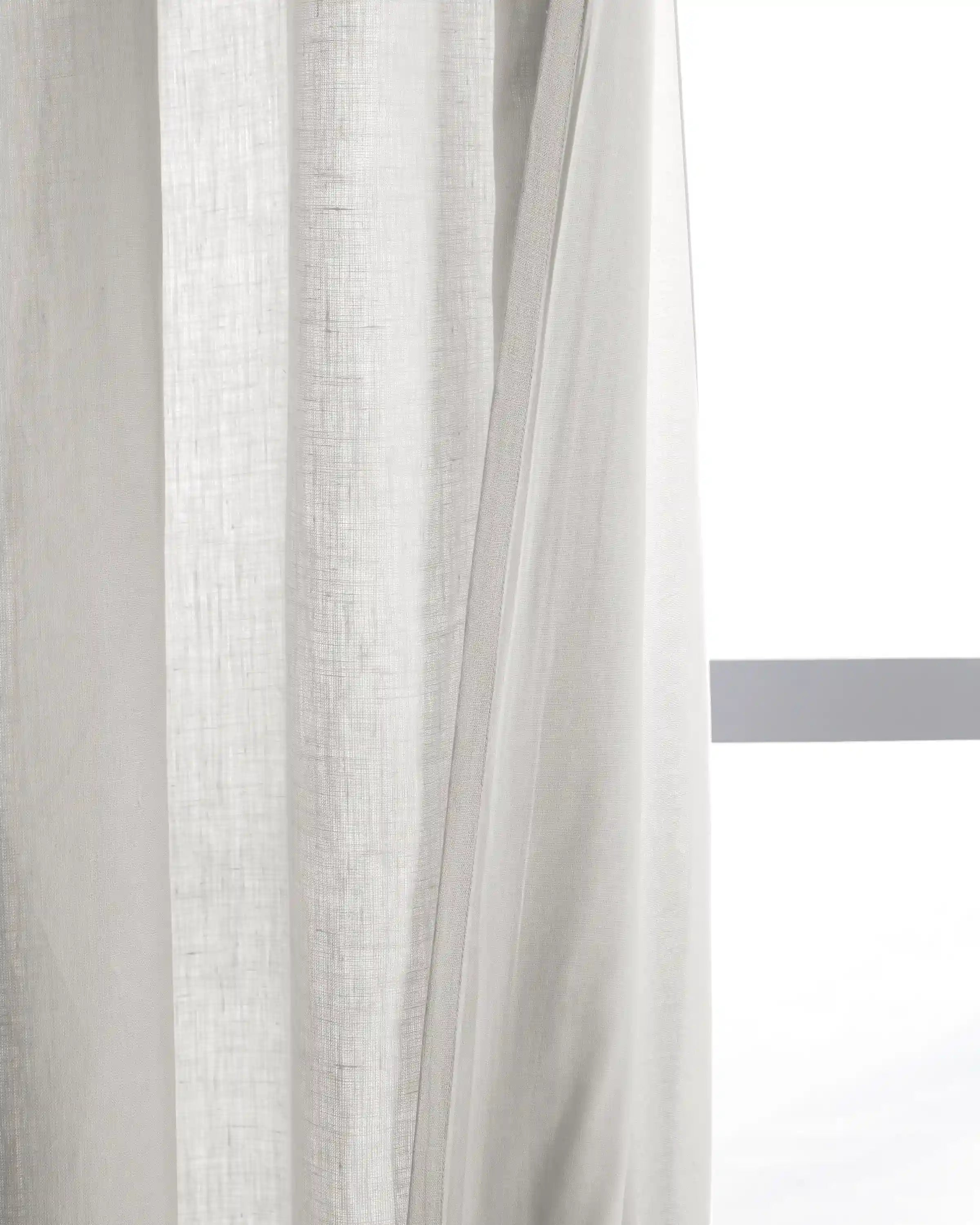 European Linen Curtain - Single Panel