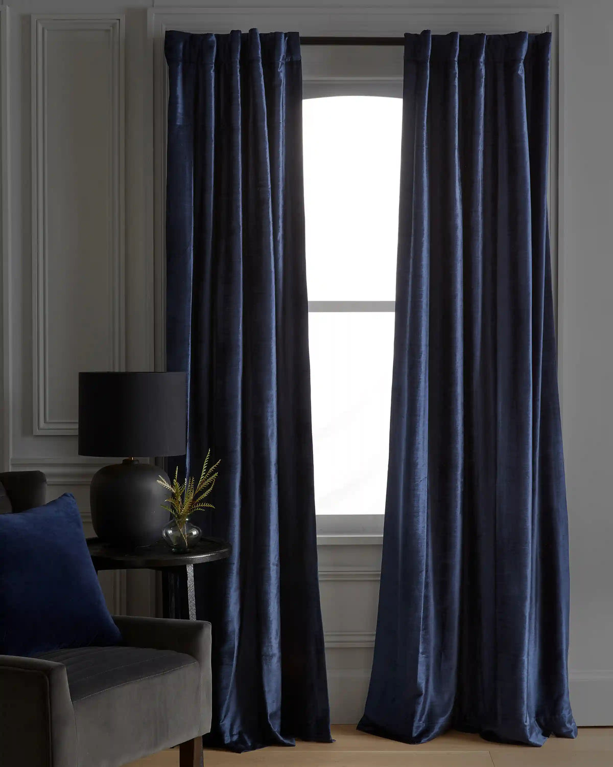 Luster Velvet True Blackout Curtain - Single Panel