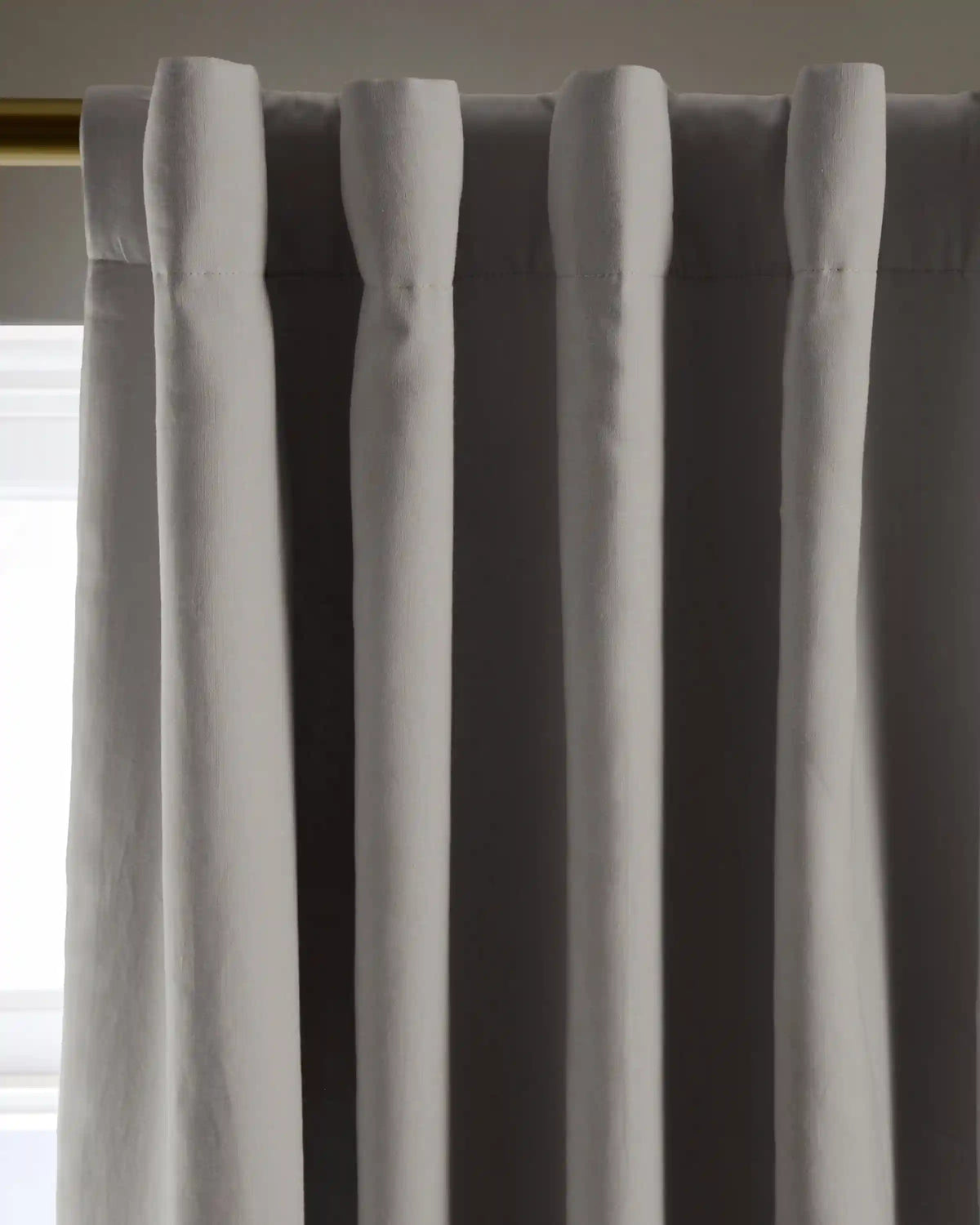 European Linen True Blackout Curtain - Single Panel