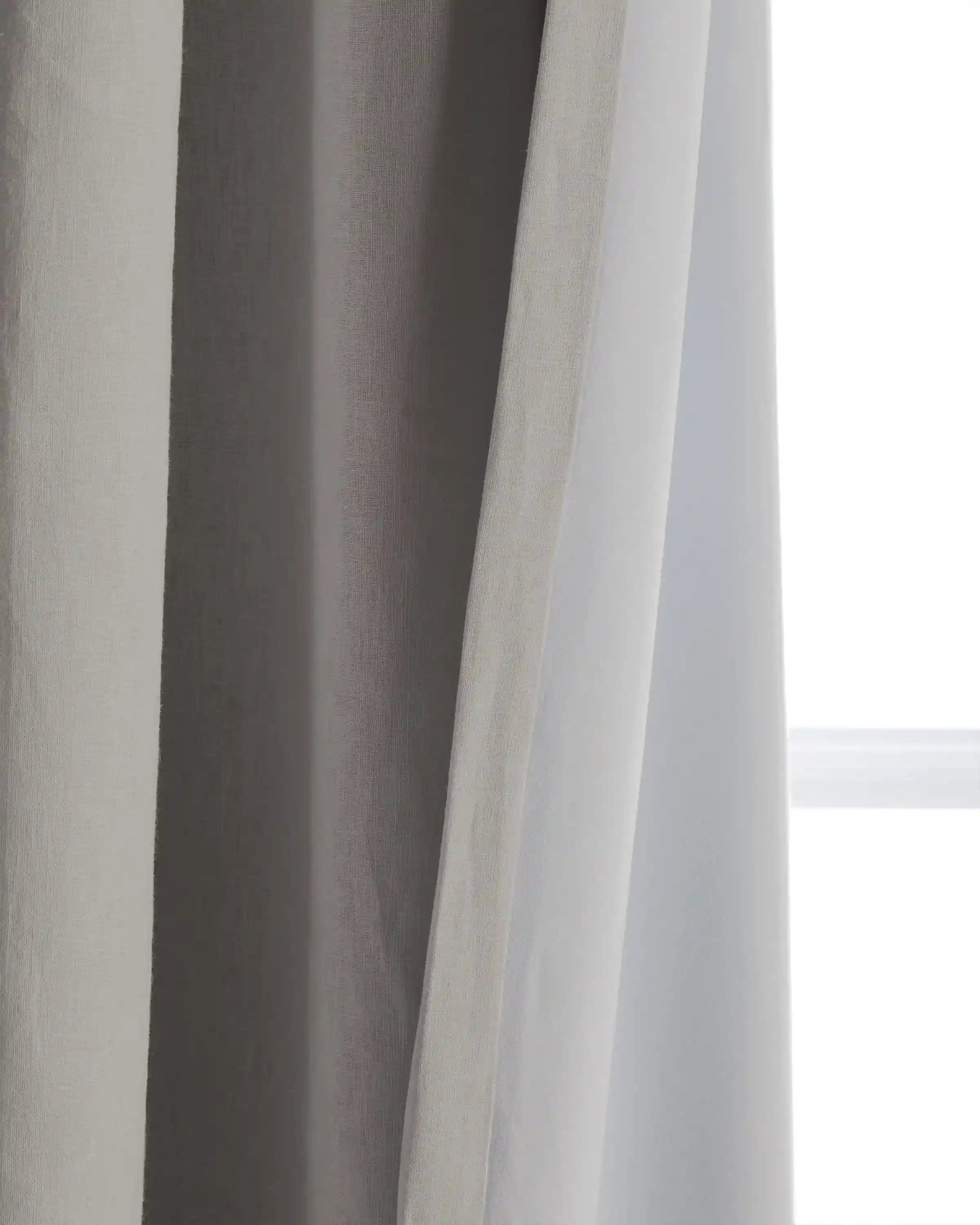 European Linen True Blackout Curtain - Single Panel