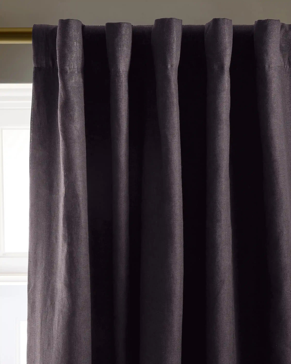 European Linen True Blackout Curtain - Single Panel