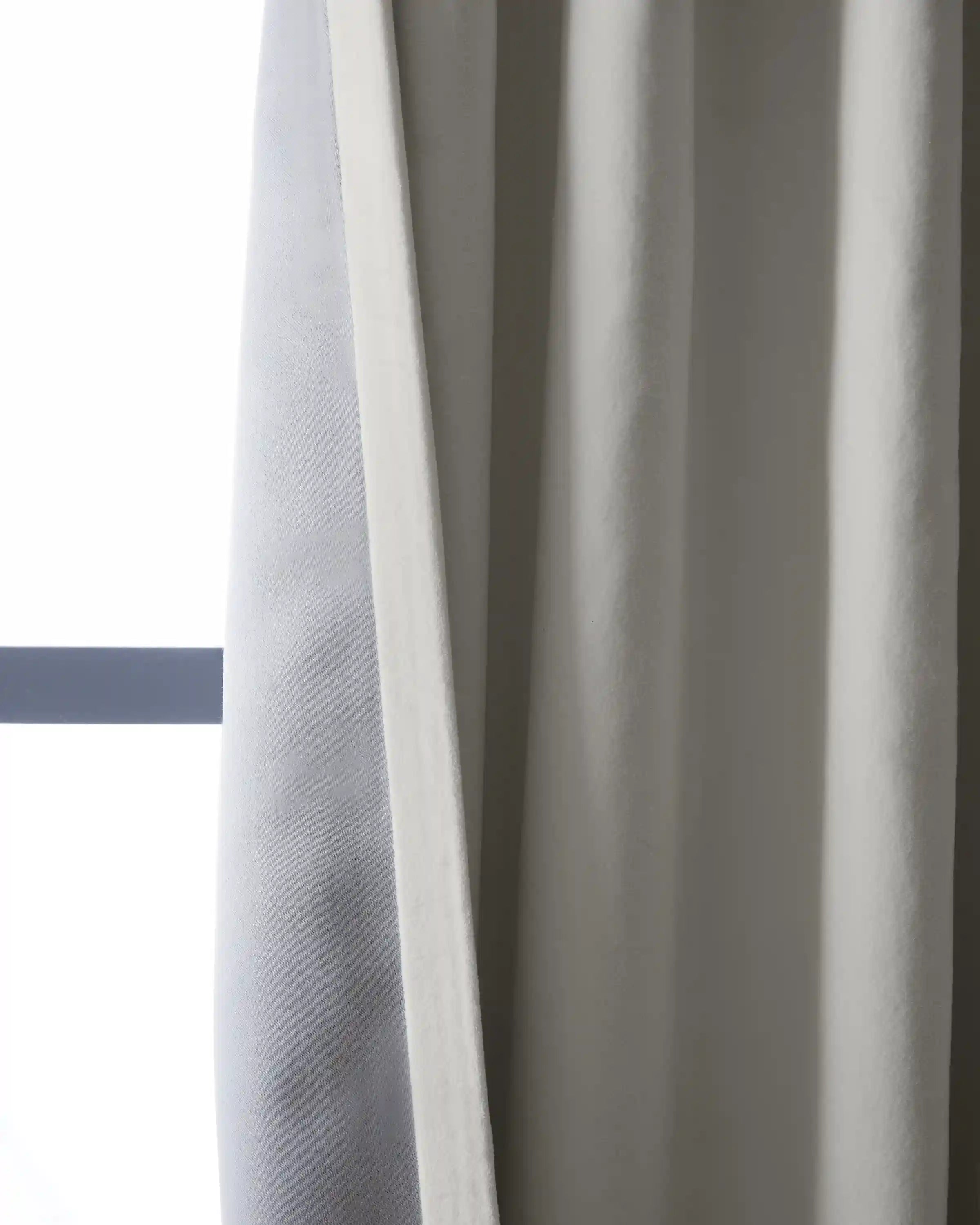 Cotton Velvet True Blackout Curtain - Single Panel