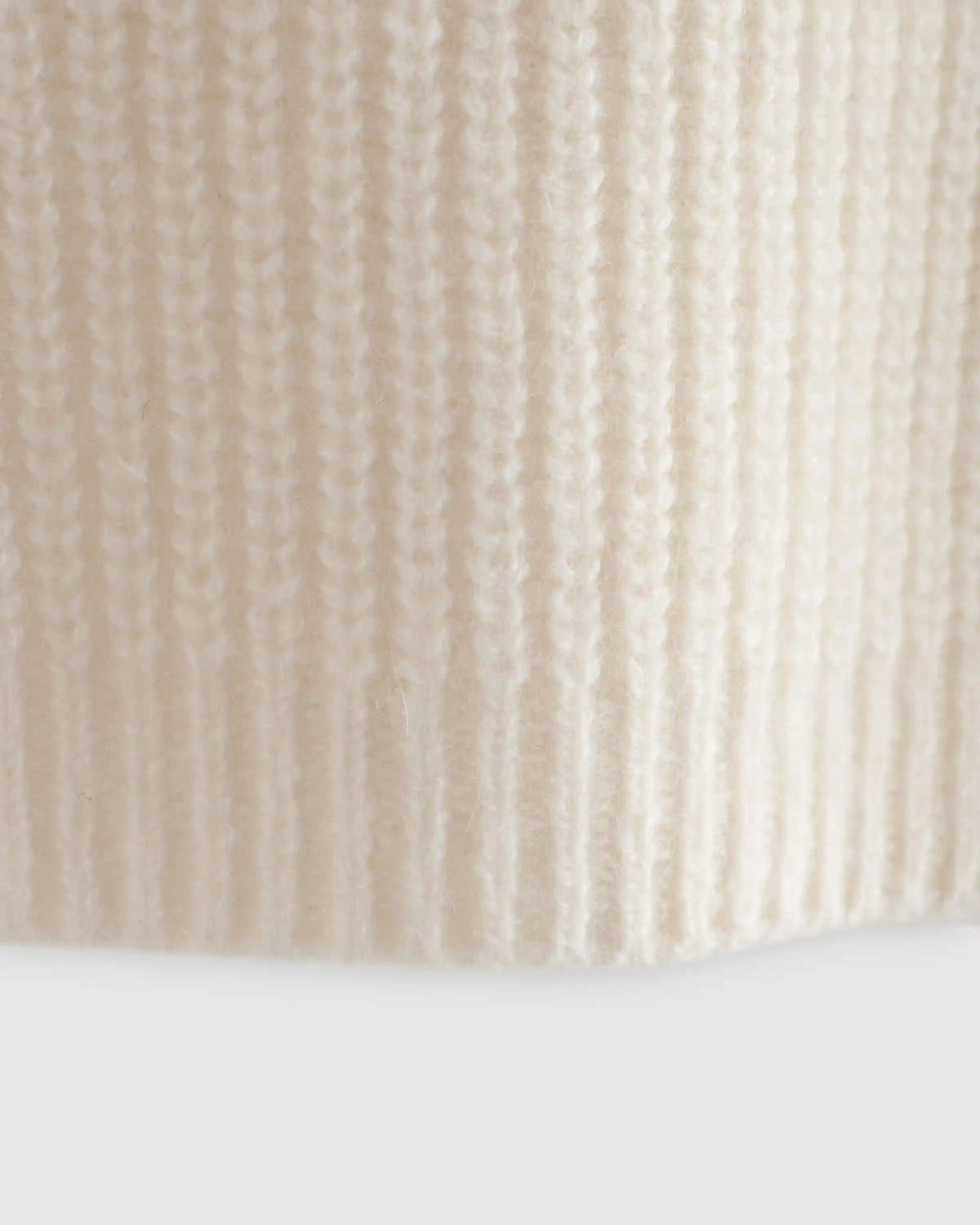Washable Cashmere Fisherman Tunic Sweater