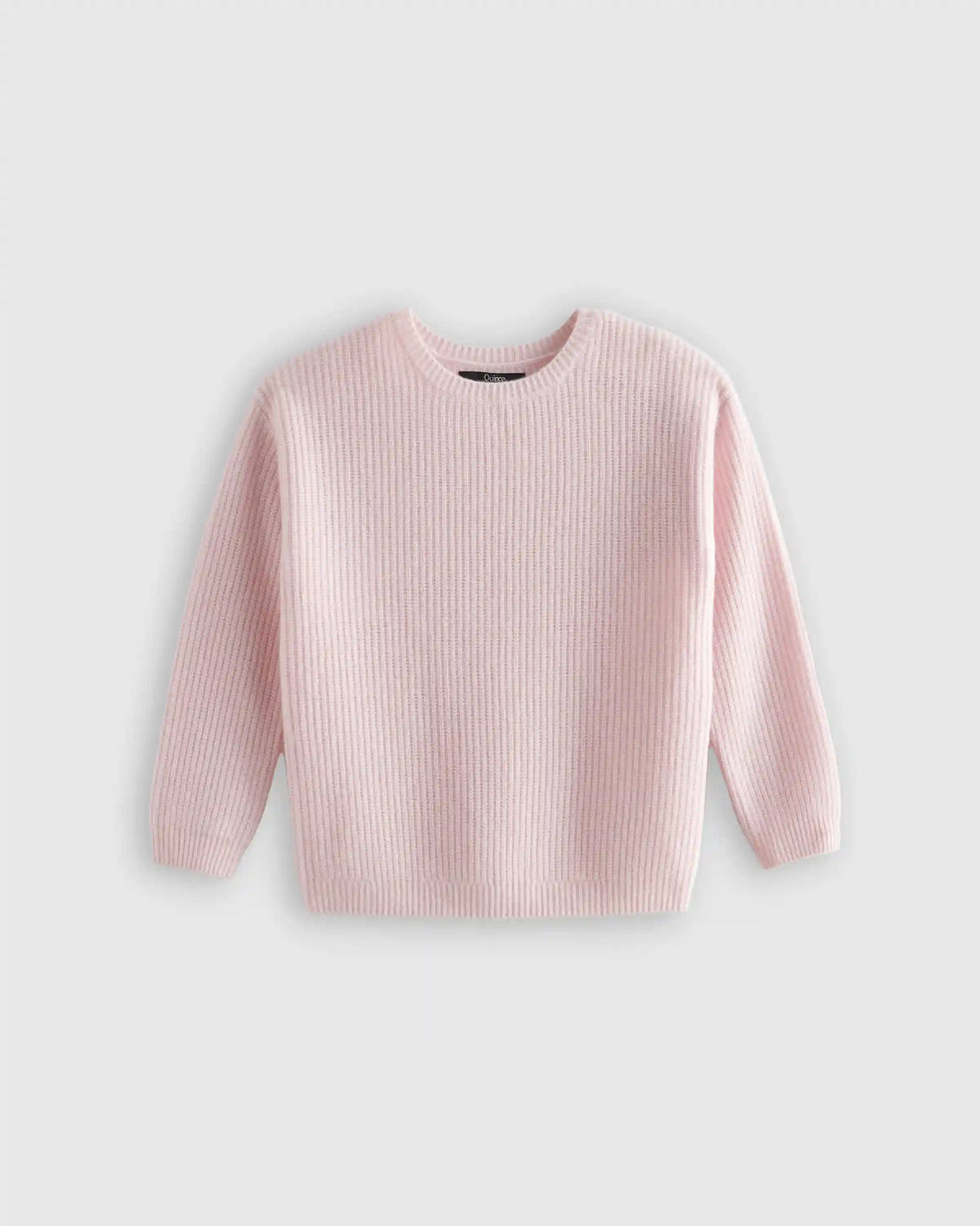 Washable Cashmere Fisherman Tunic Sweater