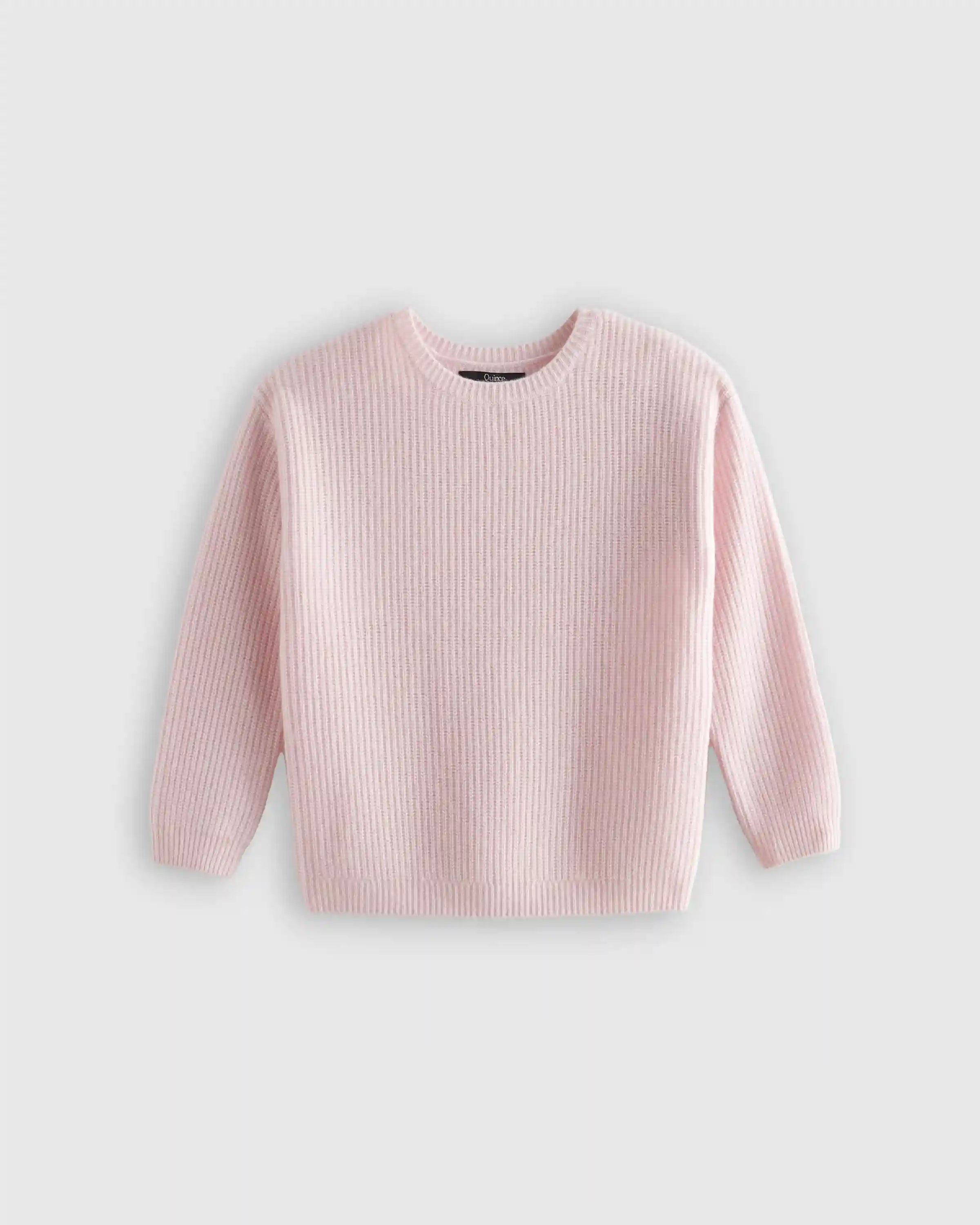 Washable Cashmere Fisherman Tunic Sweater