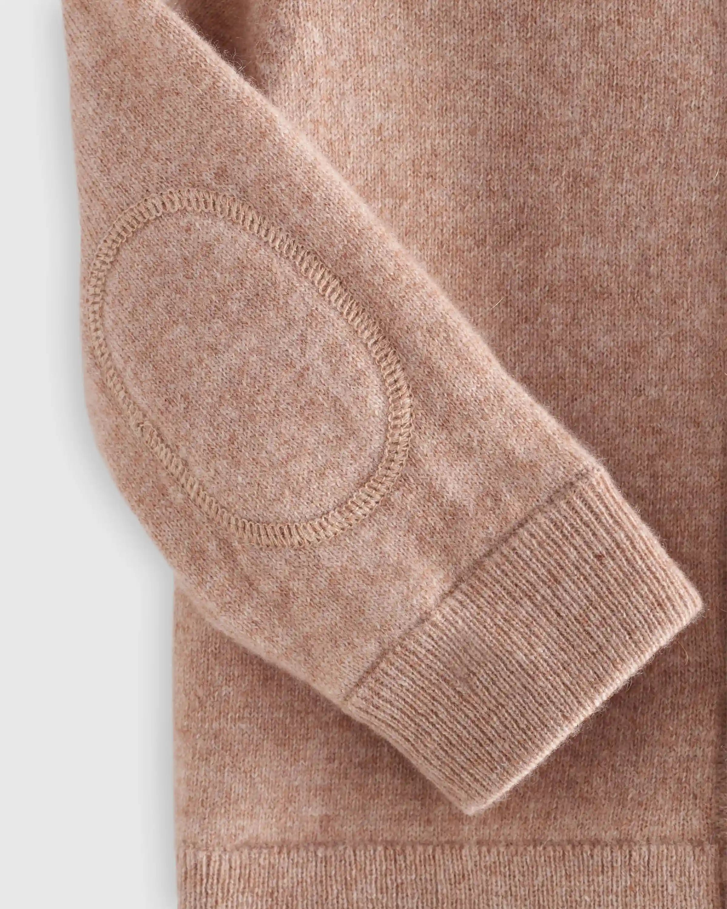 Washable Cashmere Hooded Cardigan