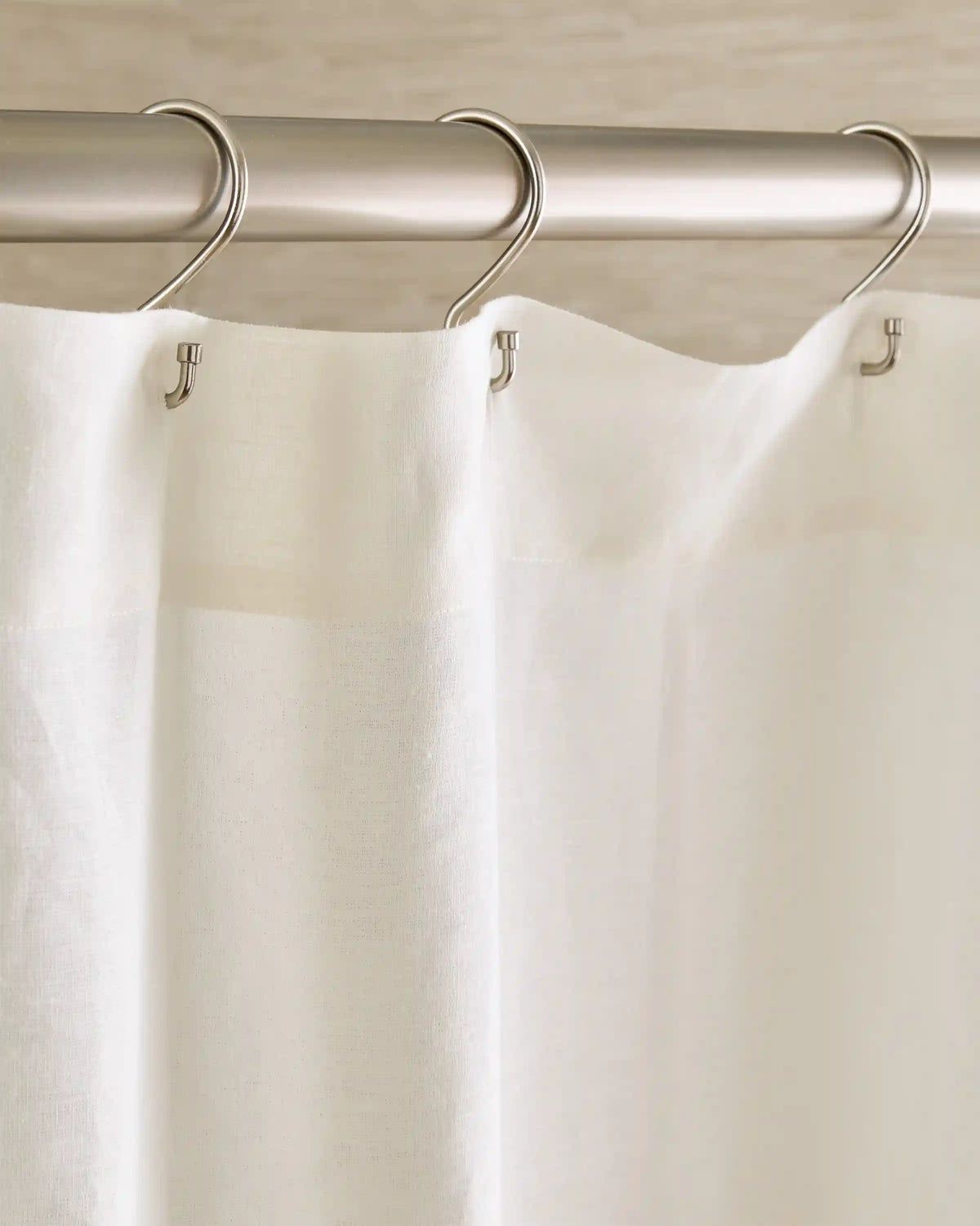 European Linen Shower Curtain