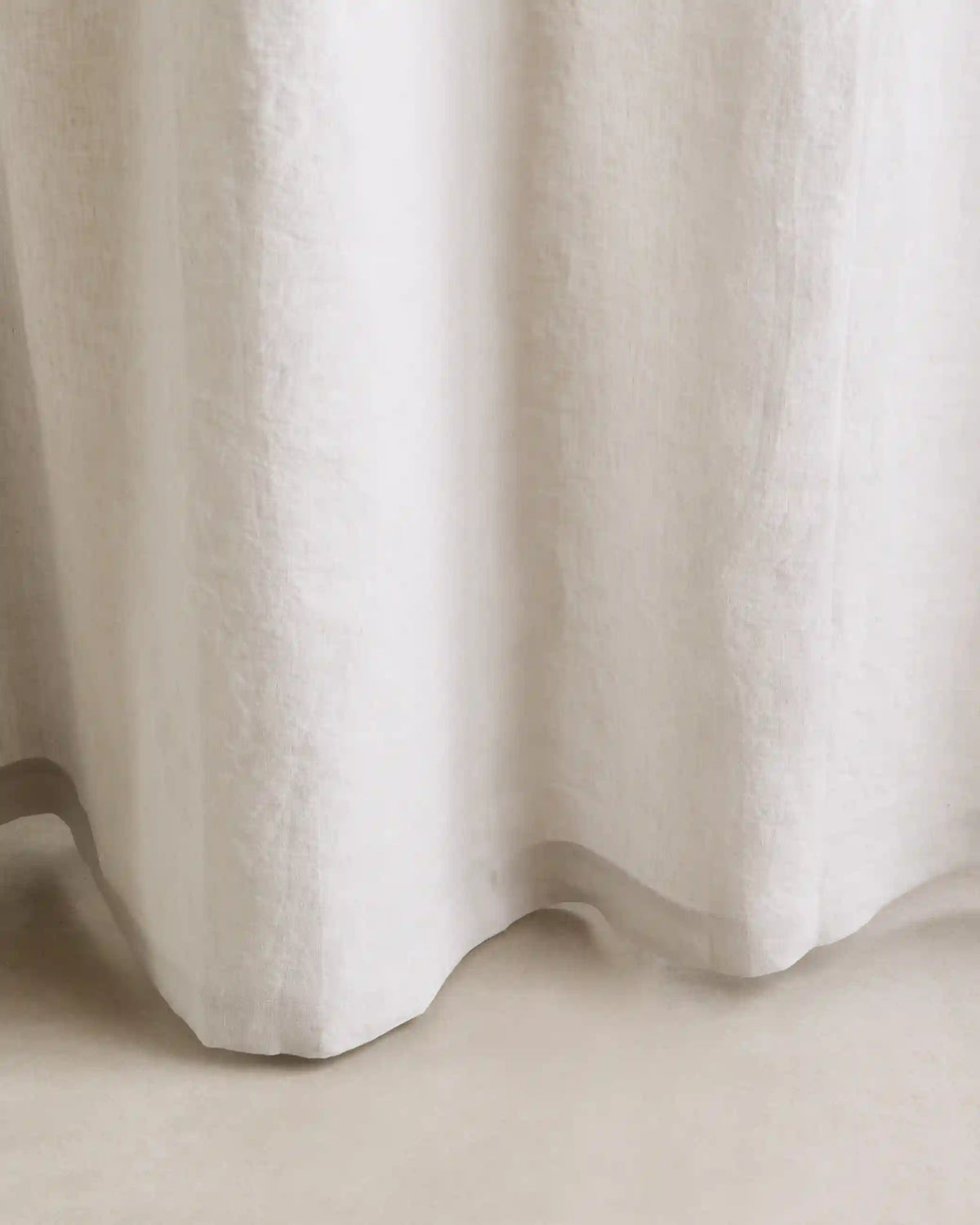 European Linen Shower Curtain