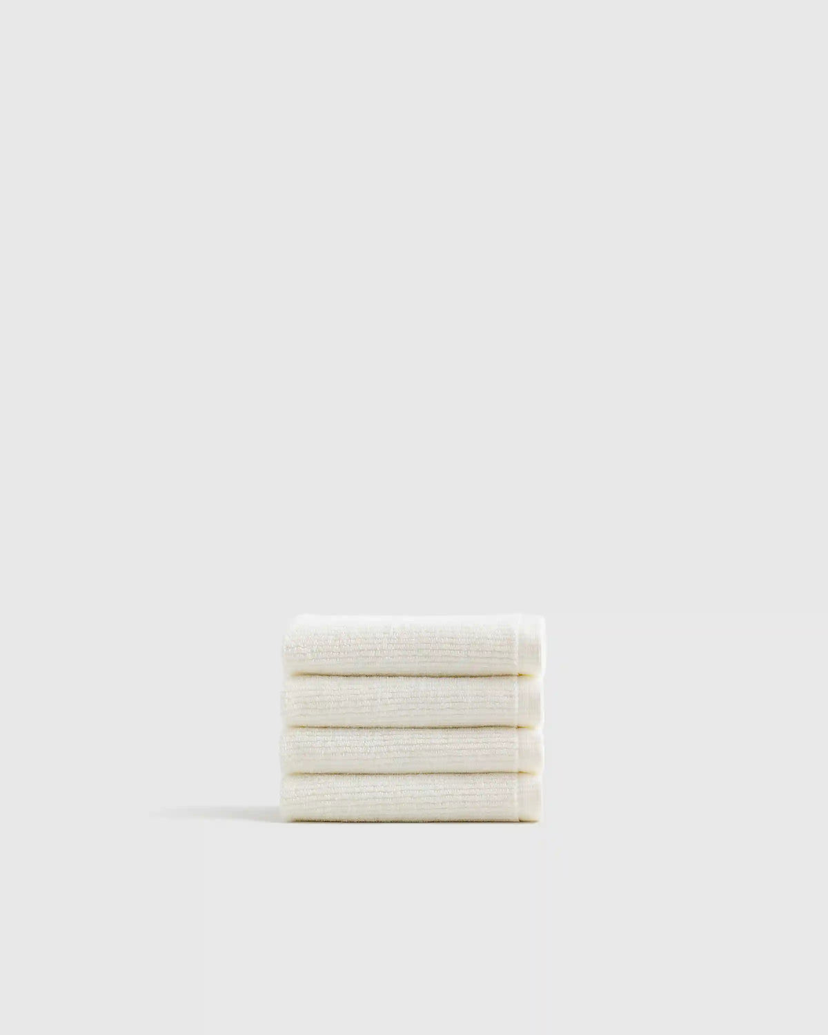 Turkish Ribbed Quick Dry Washcloth (Set of 4)