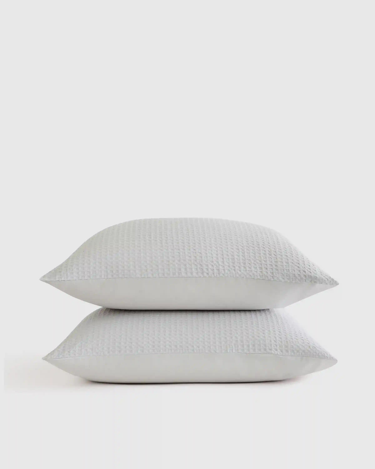 Organic Luxe Honeycomb Sham Set