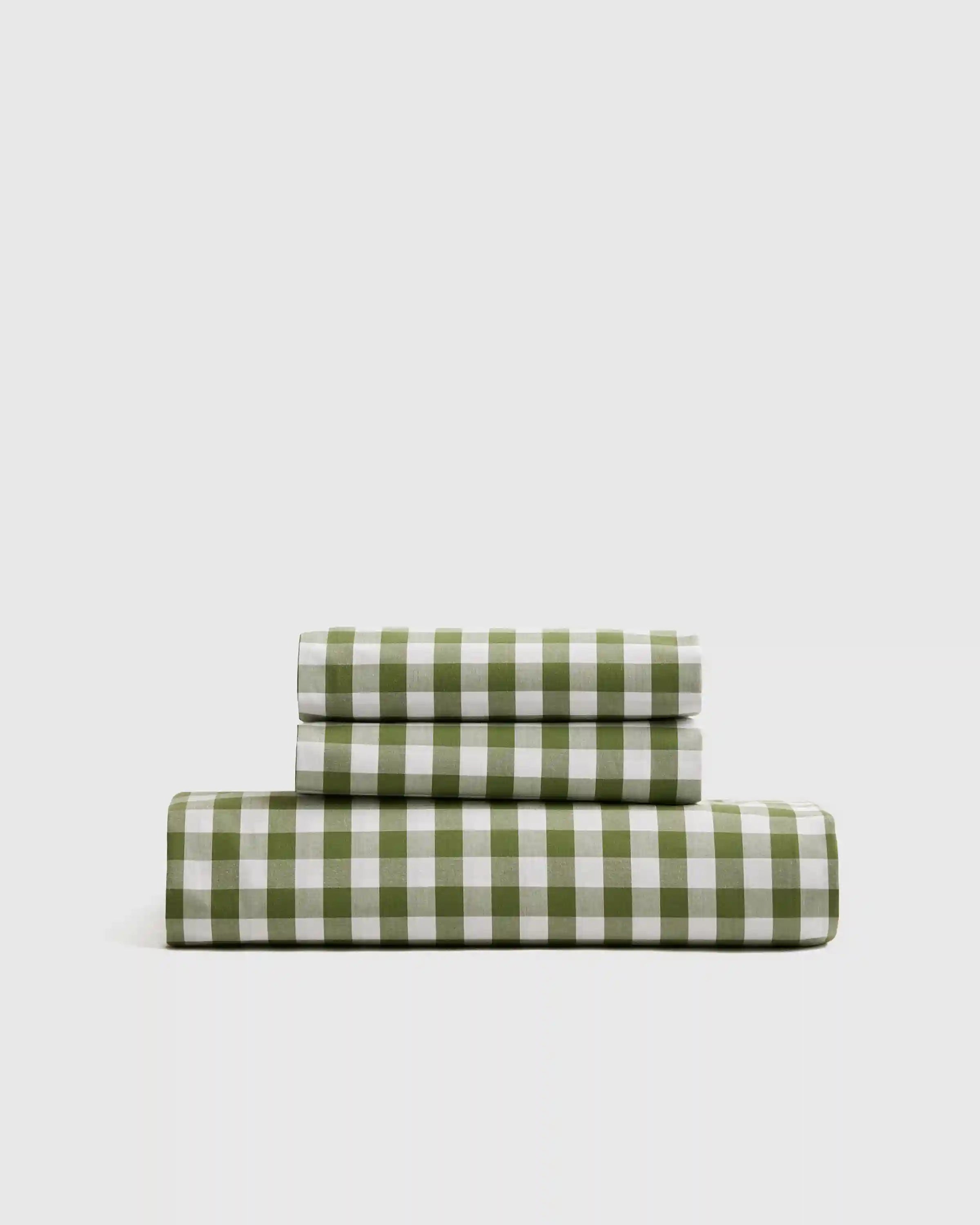 Organic Crisp Percale Fitted Sheet Set