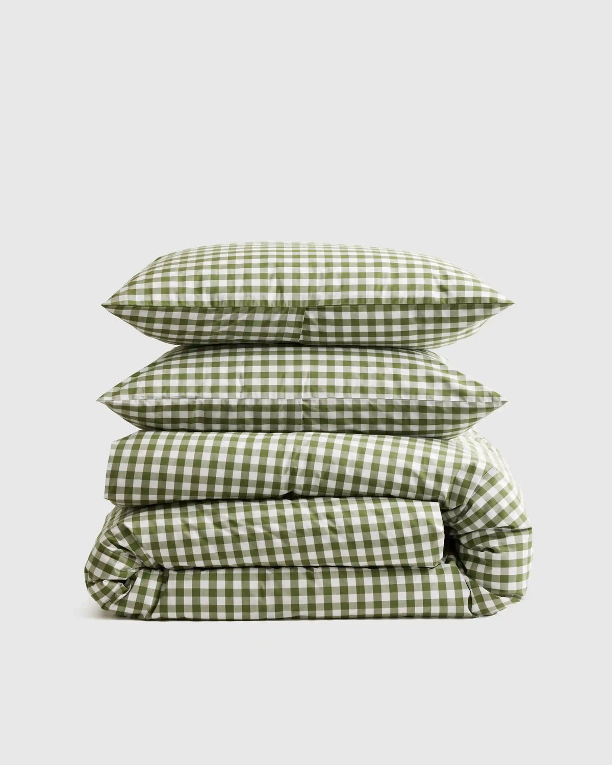 Organic Crisp Percale Duvet Cover Set