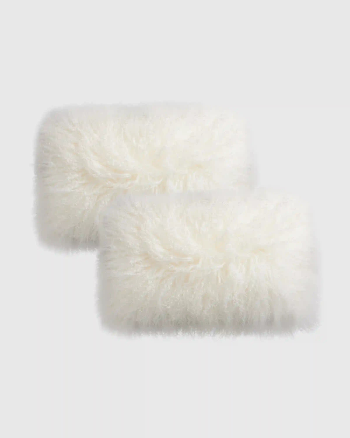 Luxe Mongolian Lamb Pillow Cover (Set of 2)