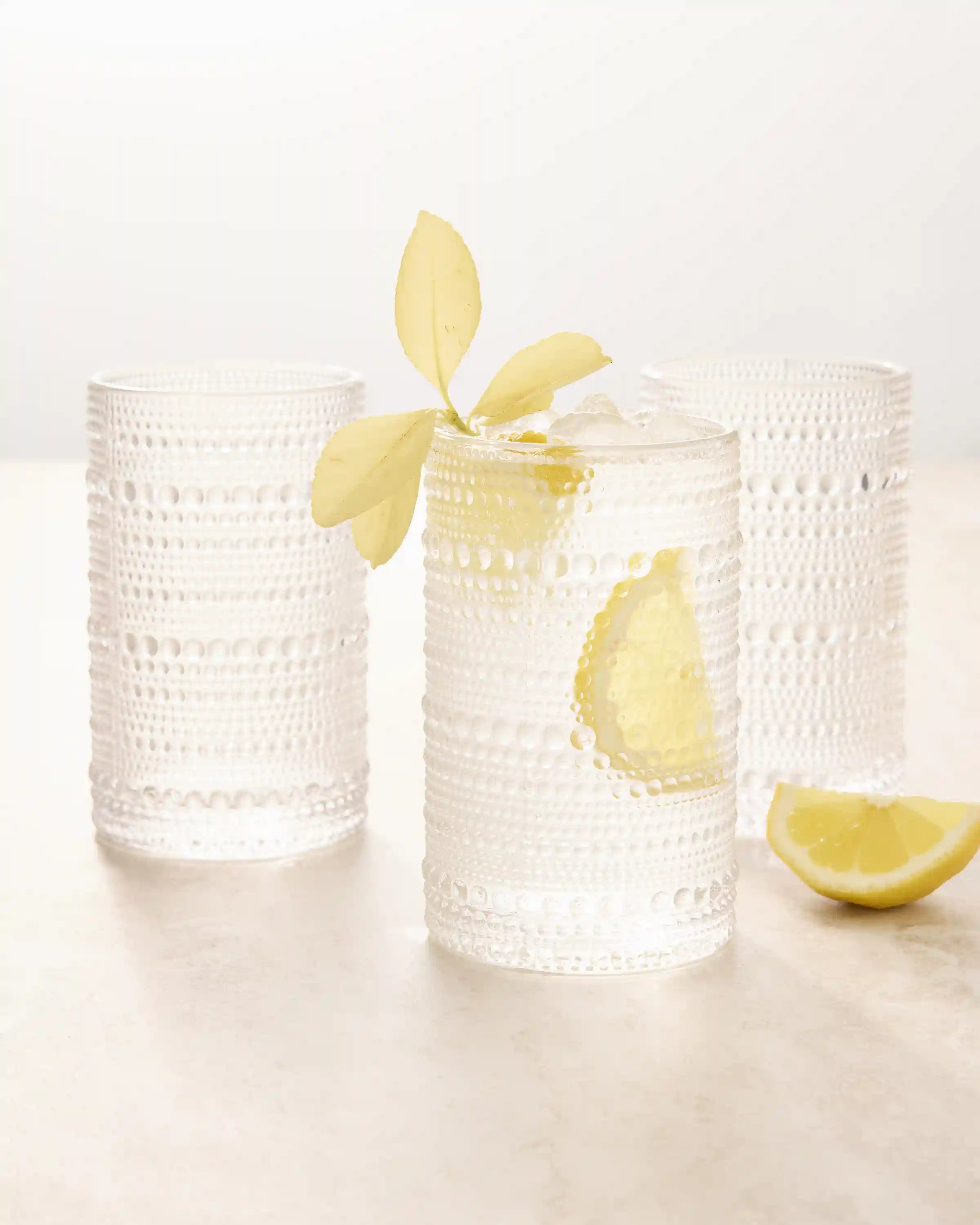 Jupiter Tall Glass Tumbler, Set of 6
