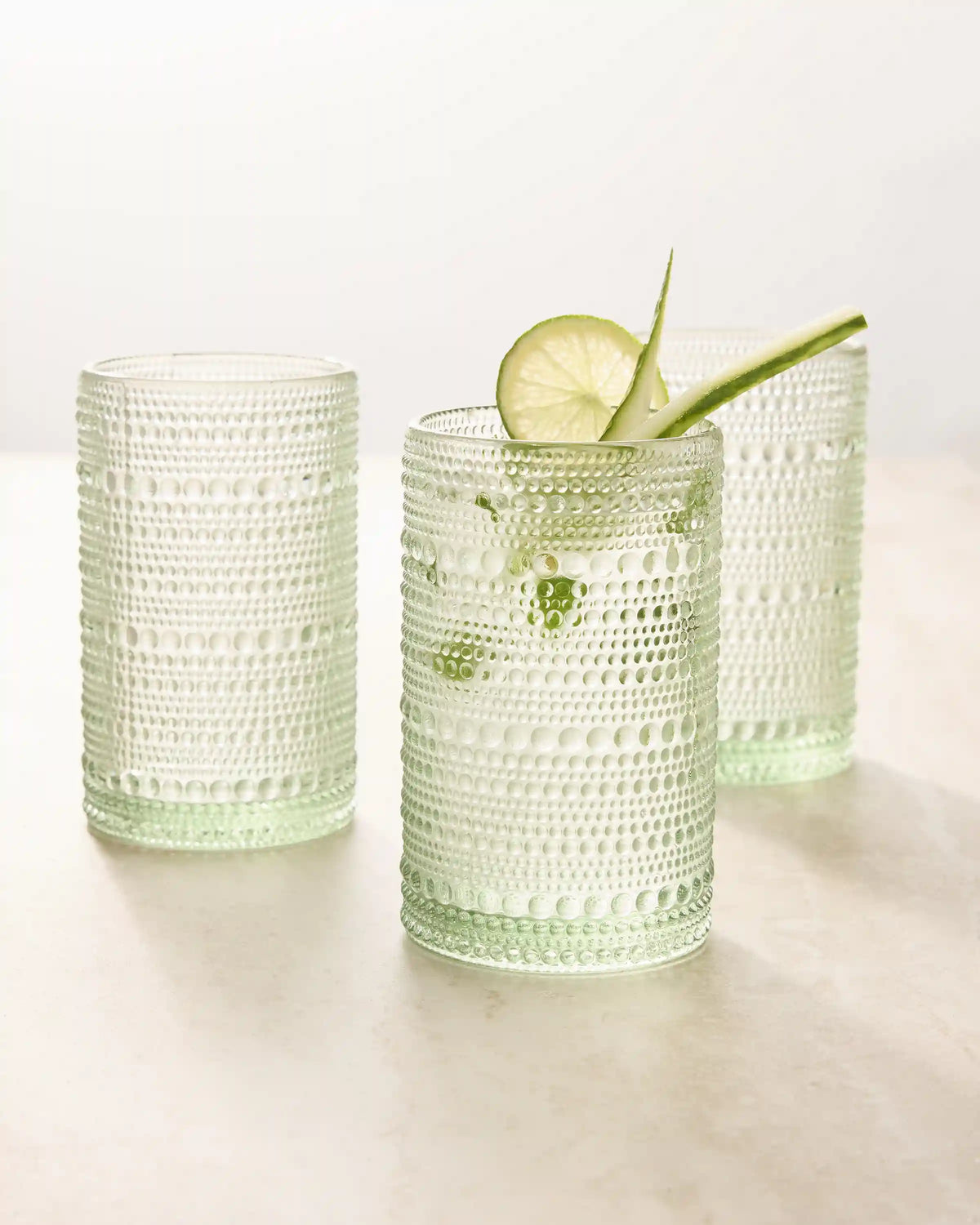 Jupiter Tall Glass Tumbler, Set of 6