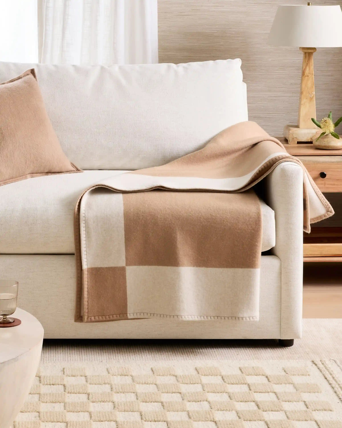 Merino Wool & Cashmere Luxury Throw