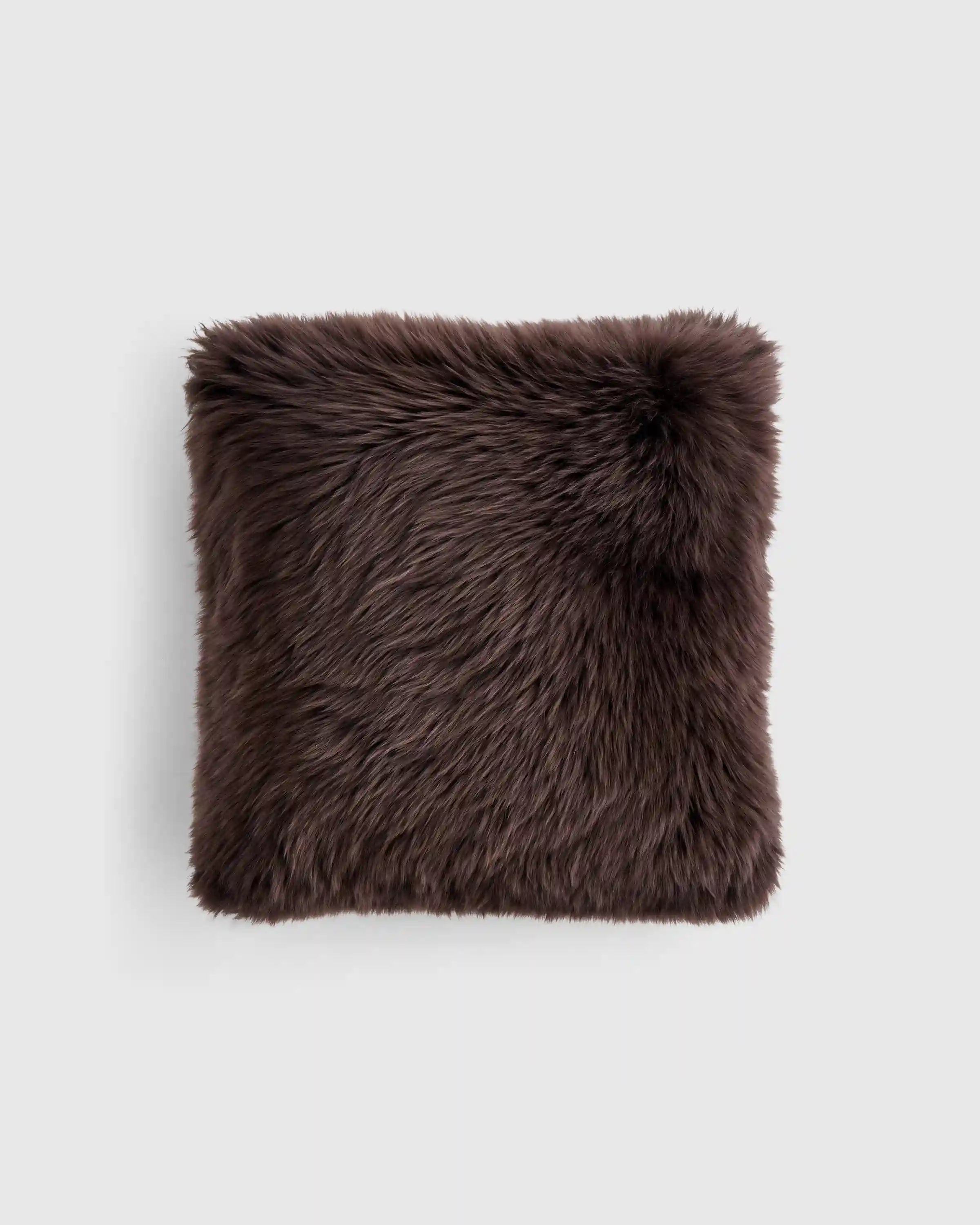 Natural Sheepskin Accent Pillow Cover