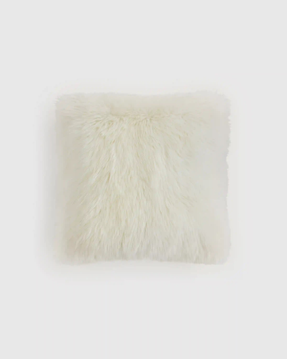 Natural Sheepskin Accent Pillow Cover
