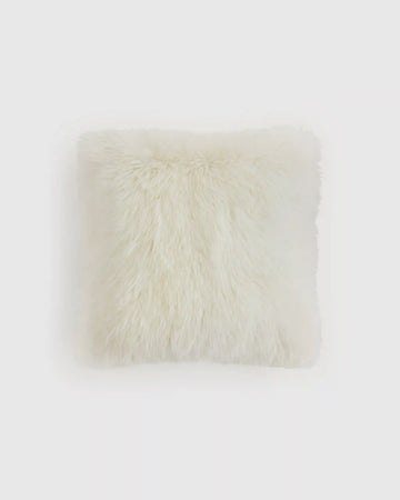 Natural Sheepskin Accent Pillow Cover