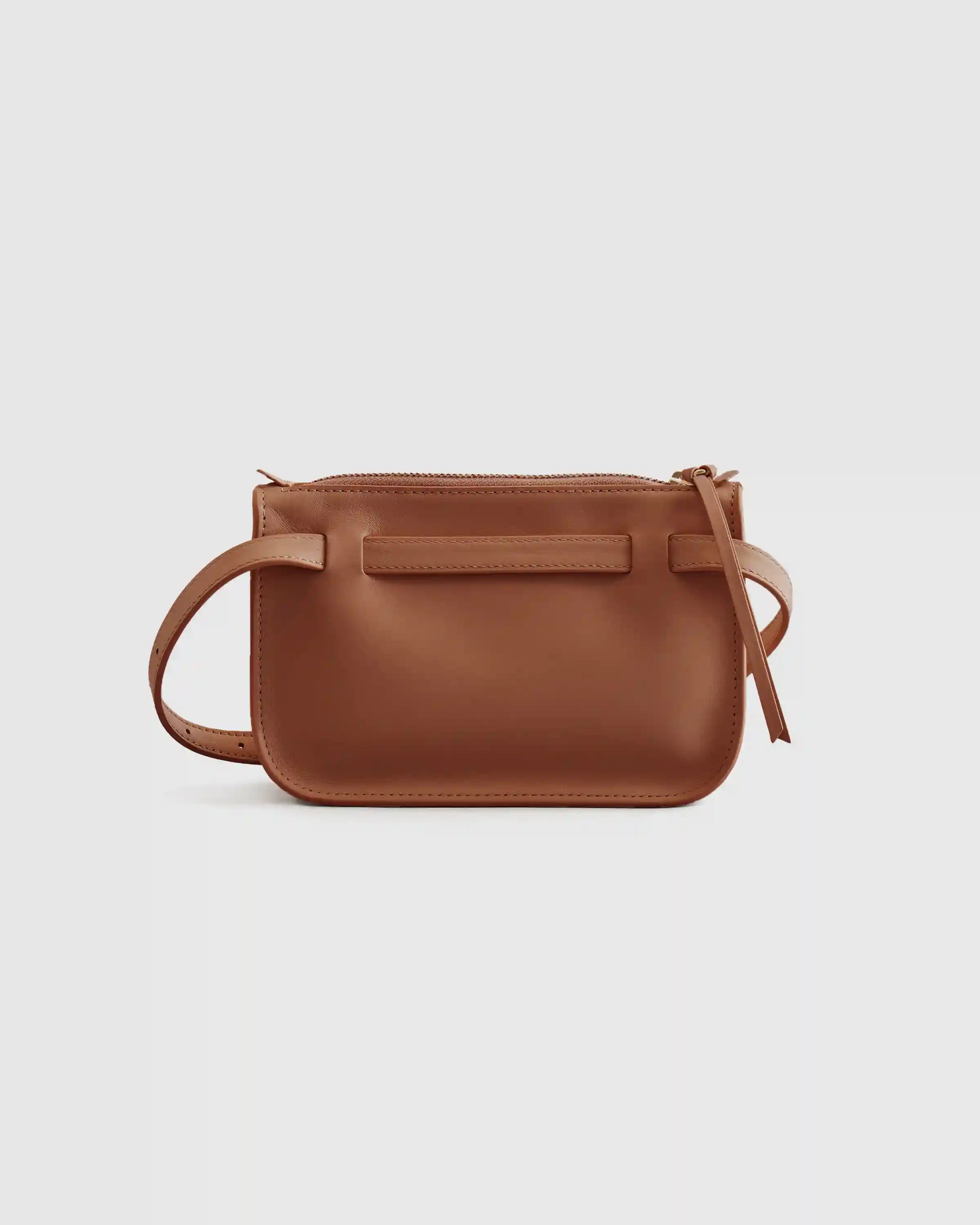 100% Italian Nappa Leather Belt Bag