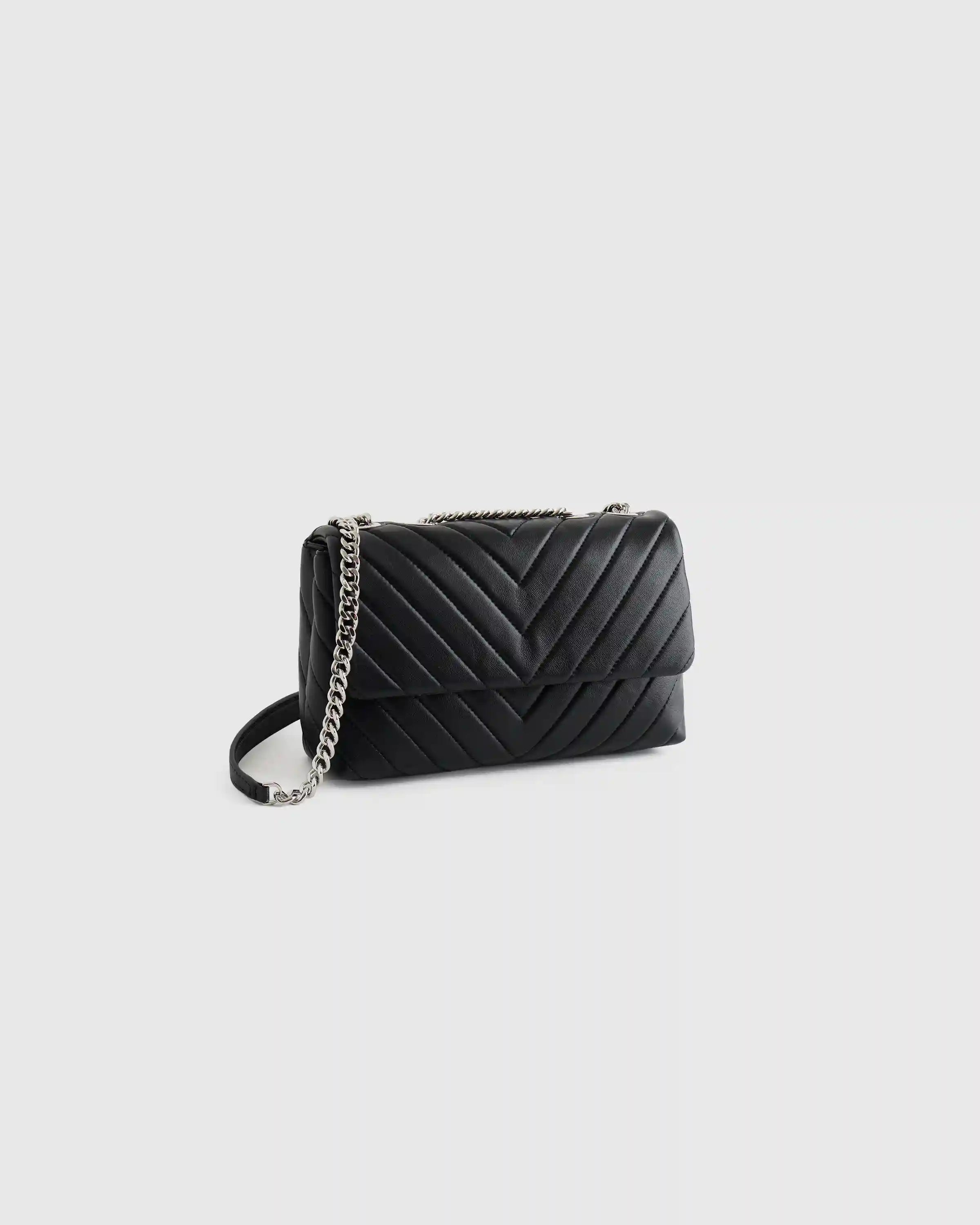 Italian Leather Quilted Convertible Crossbody