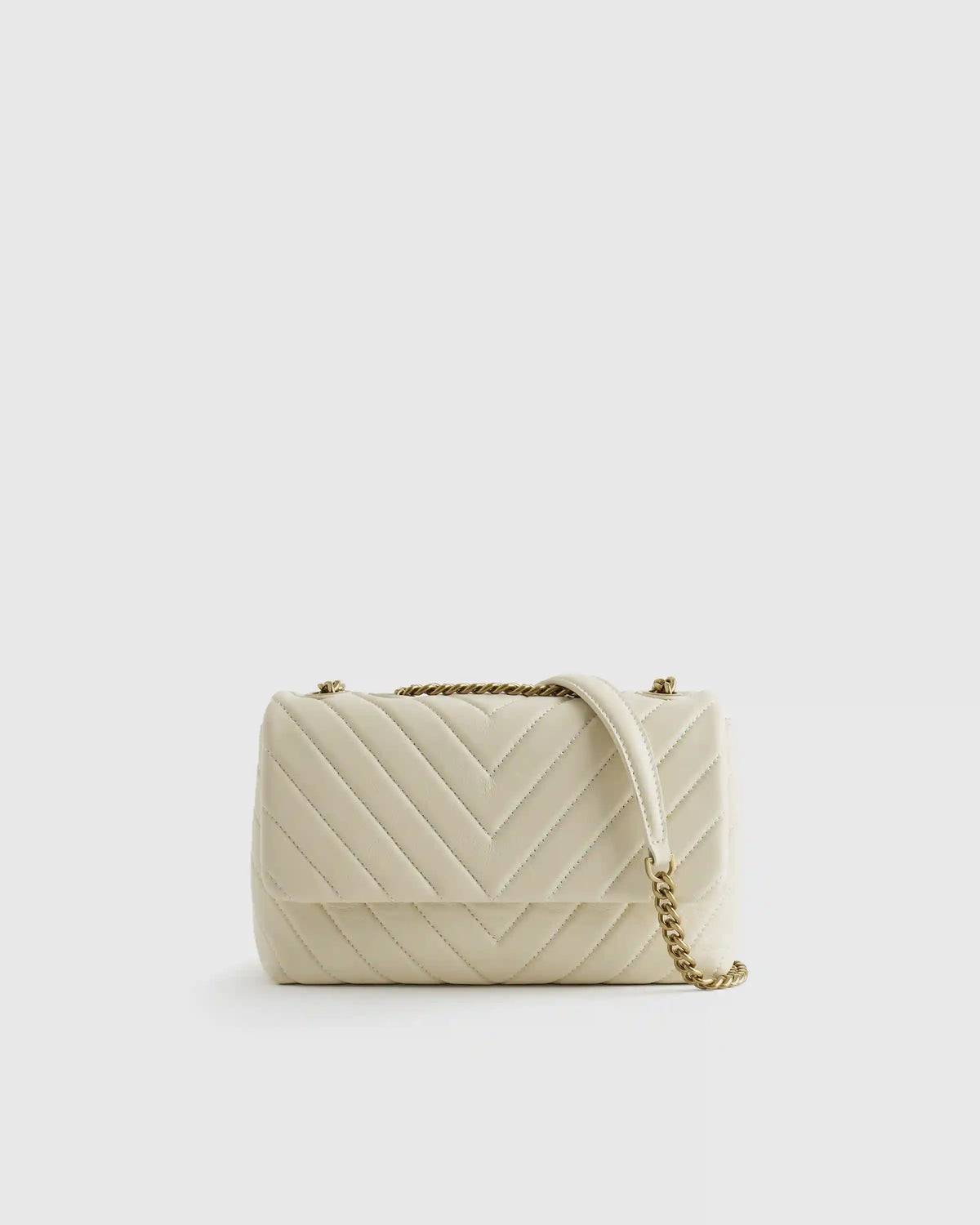 Italian Leather Quilted Convertible Crossbody