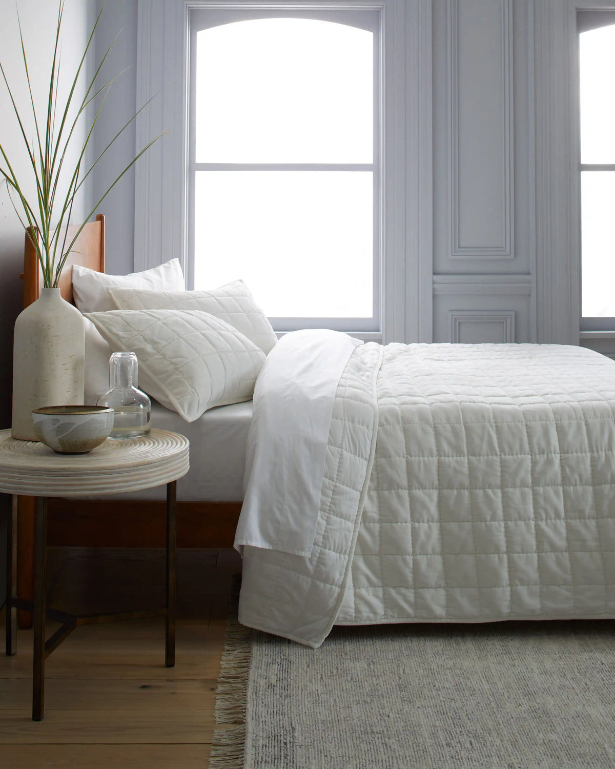 Cotton Velvet Box Quilt Set
